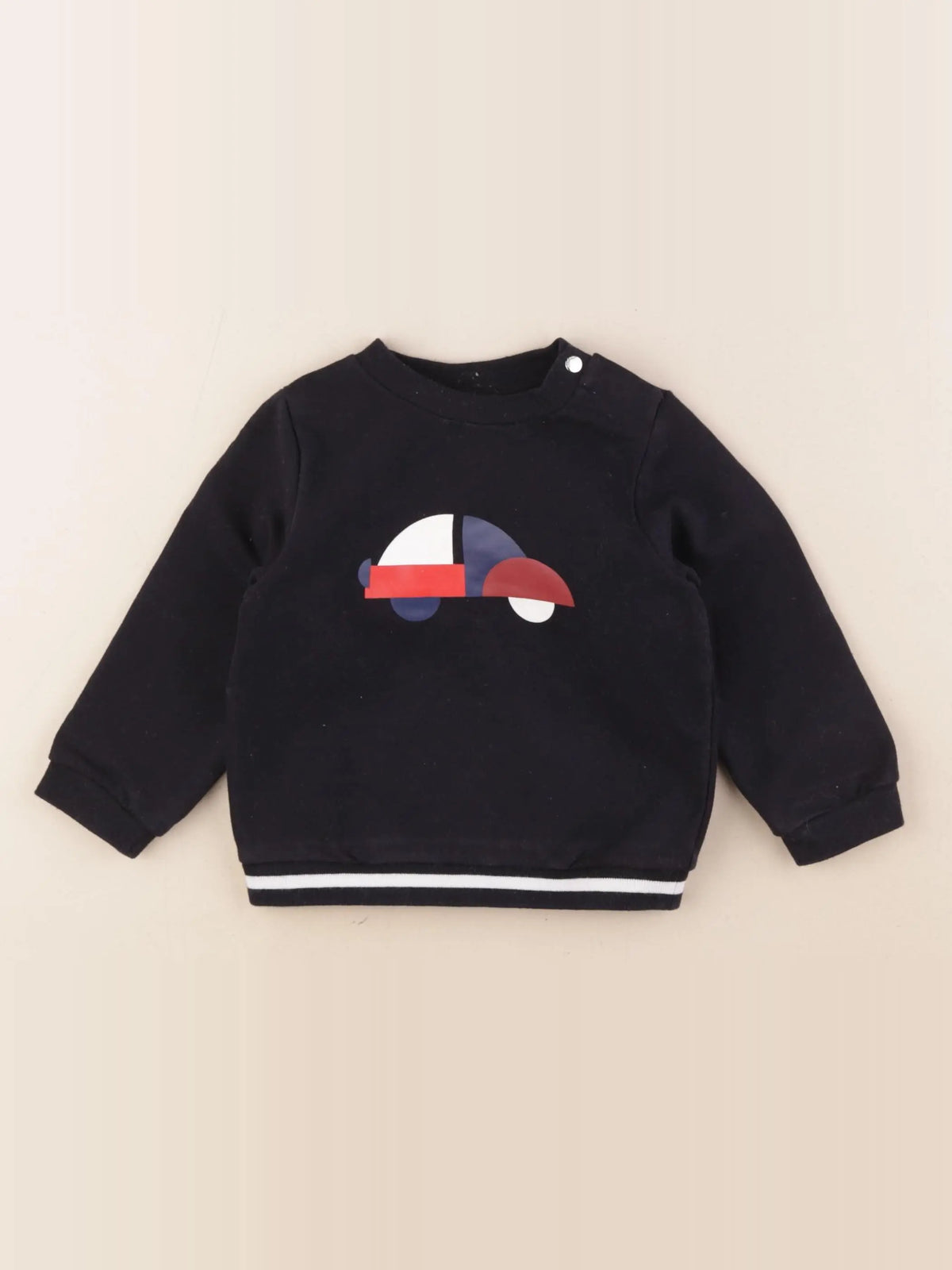 Jacadi - sweat bleu - 18 mois
