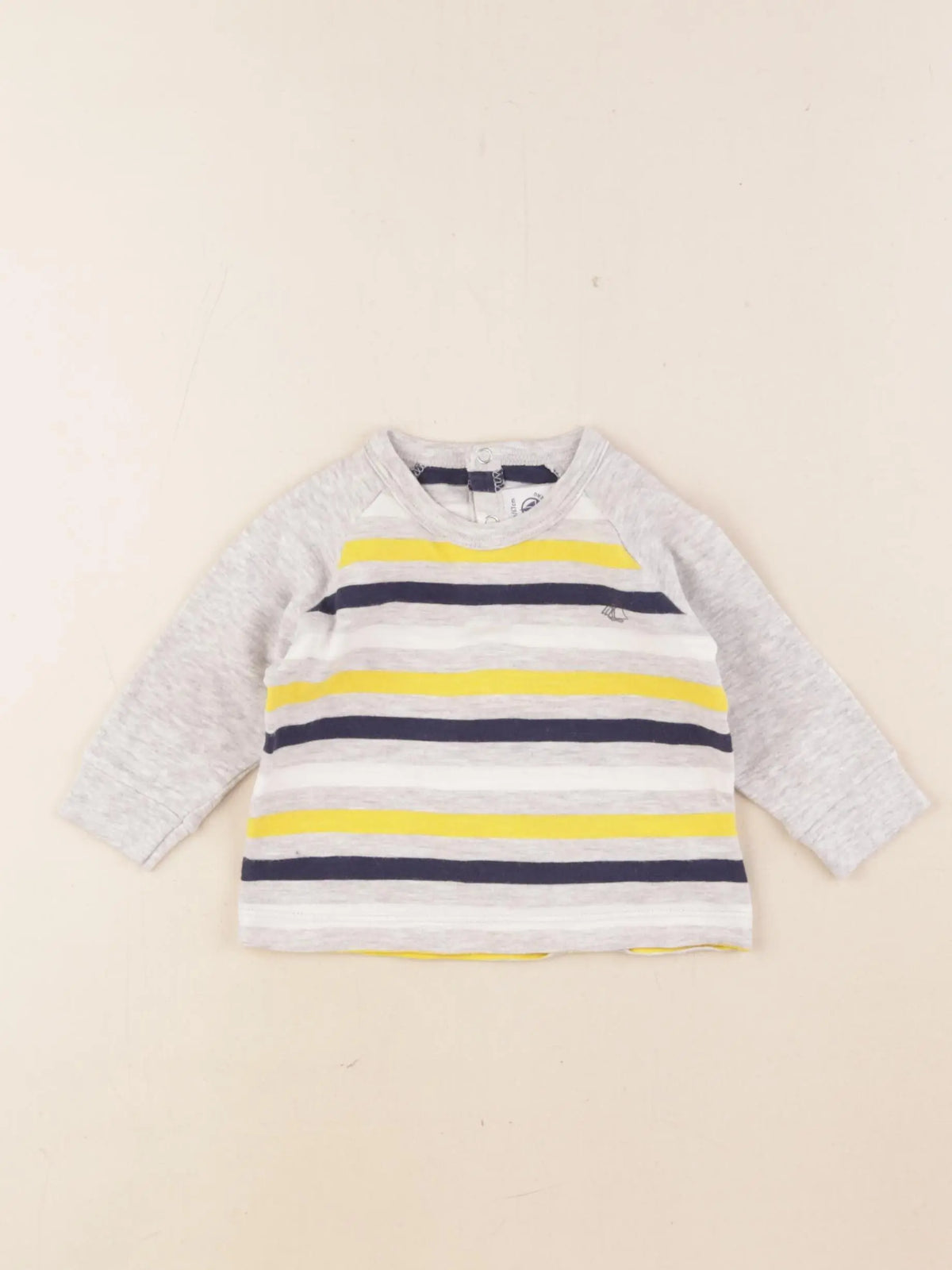 Petit Bateau - tee-shirt multicolore - 6 mois