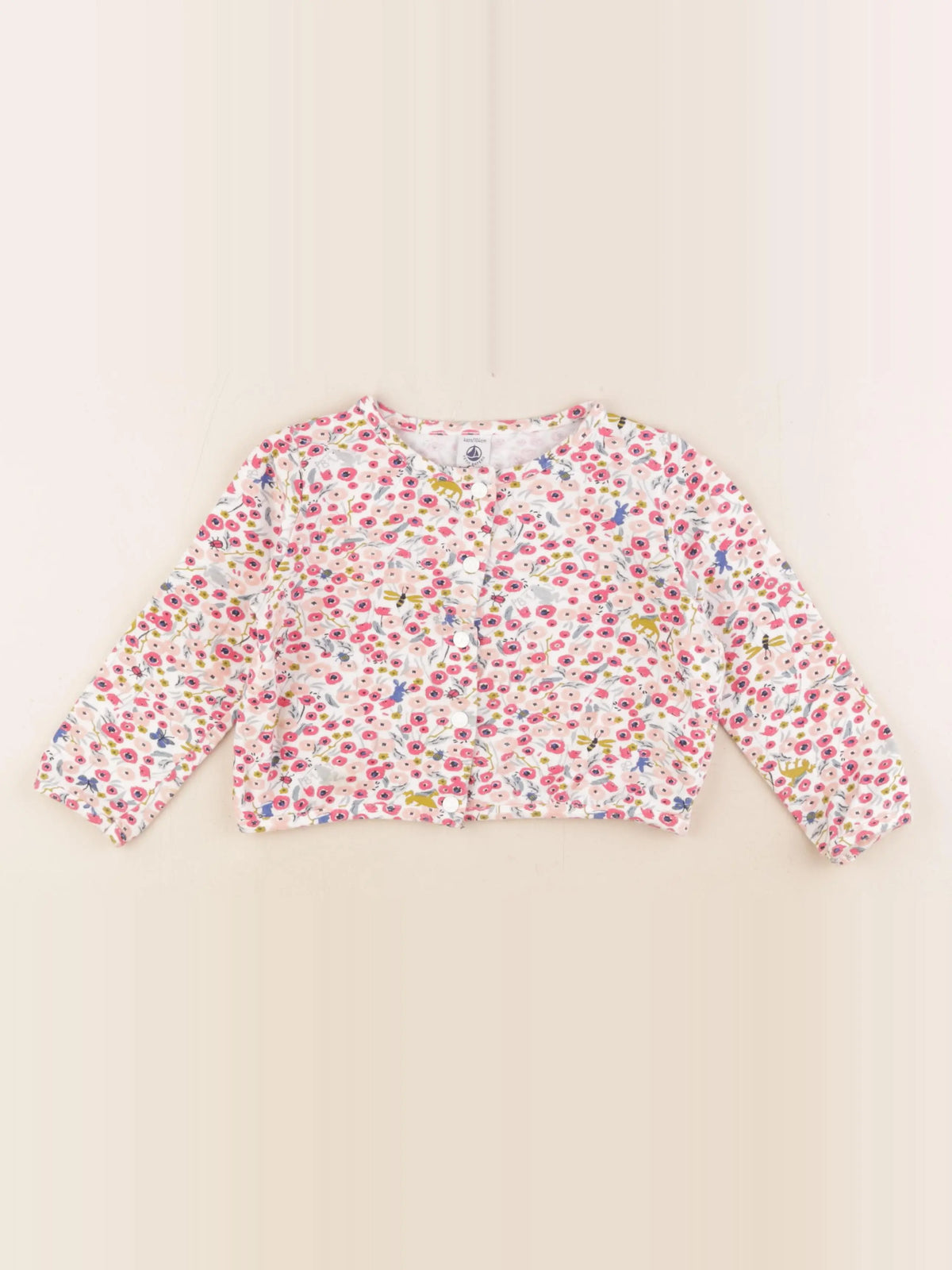Petit Bateau - sweat multicolore - 4 ans