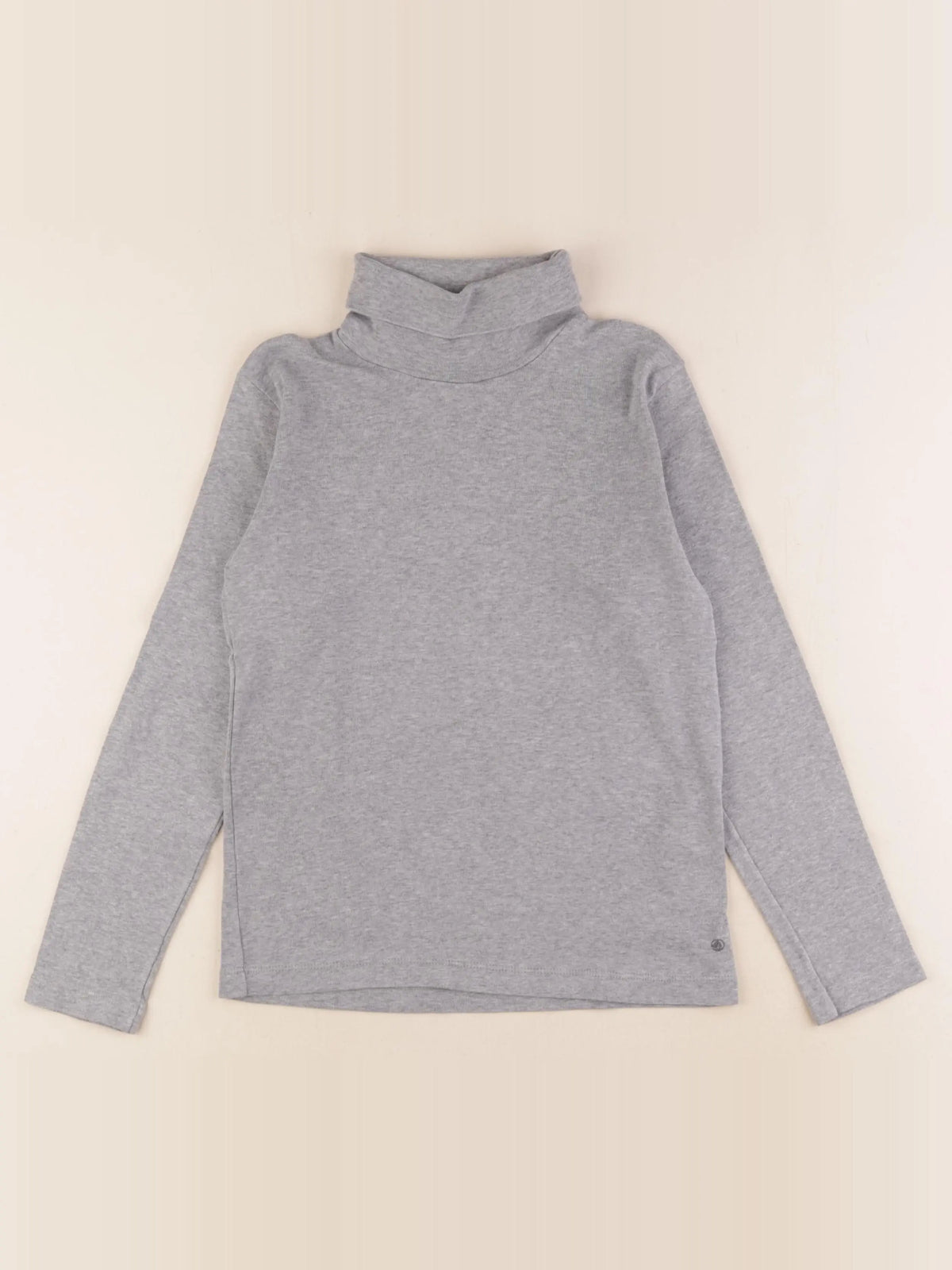 Petit Bateau - sous-pull gris - 10 ans