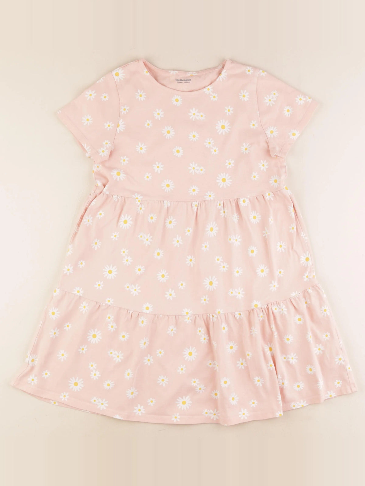 Vertbaudet - robe rose - 10 ans