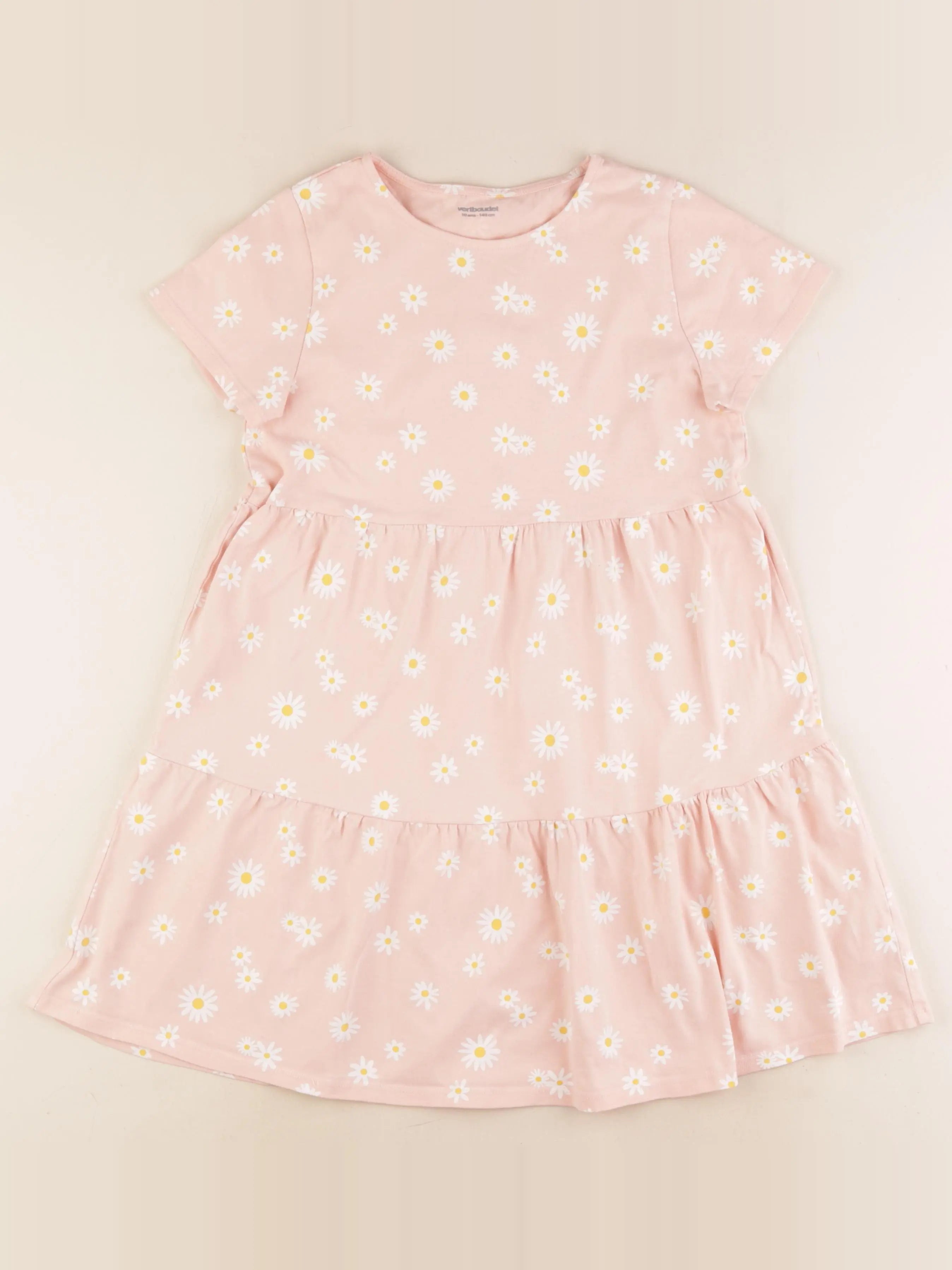 Vertbaudet - robe rose - 10 ans