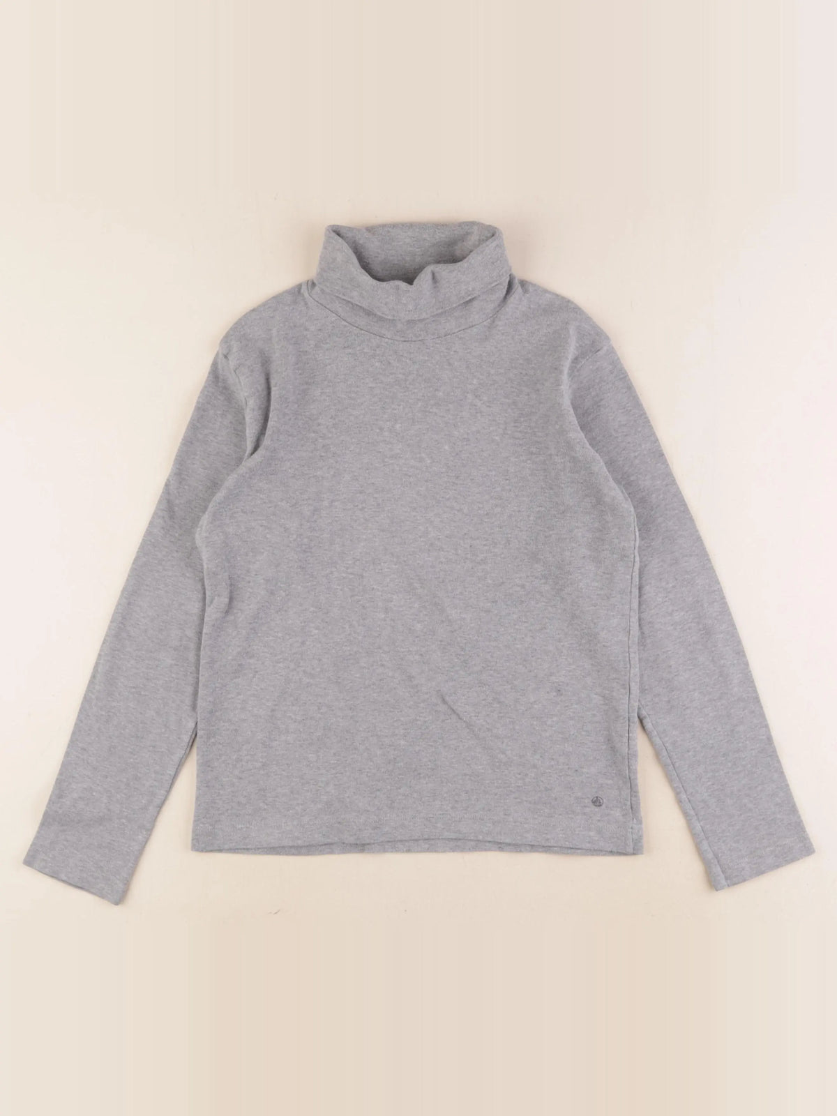 Petit Bateau - sous-pull gris - 10 ans