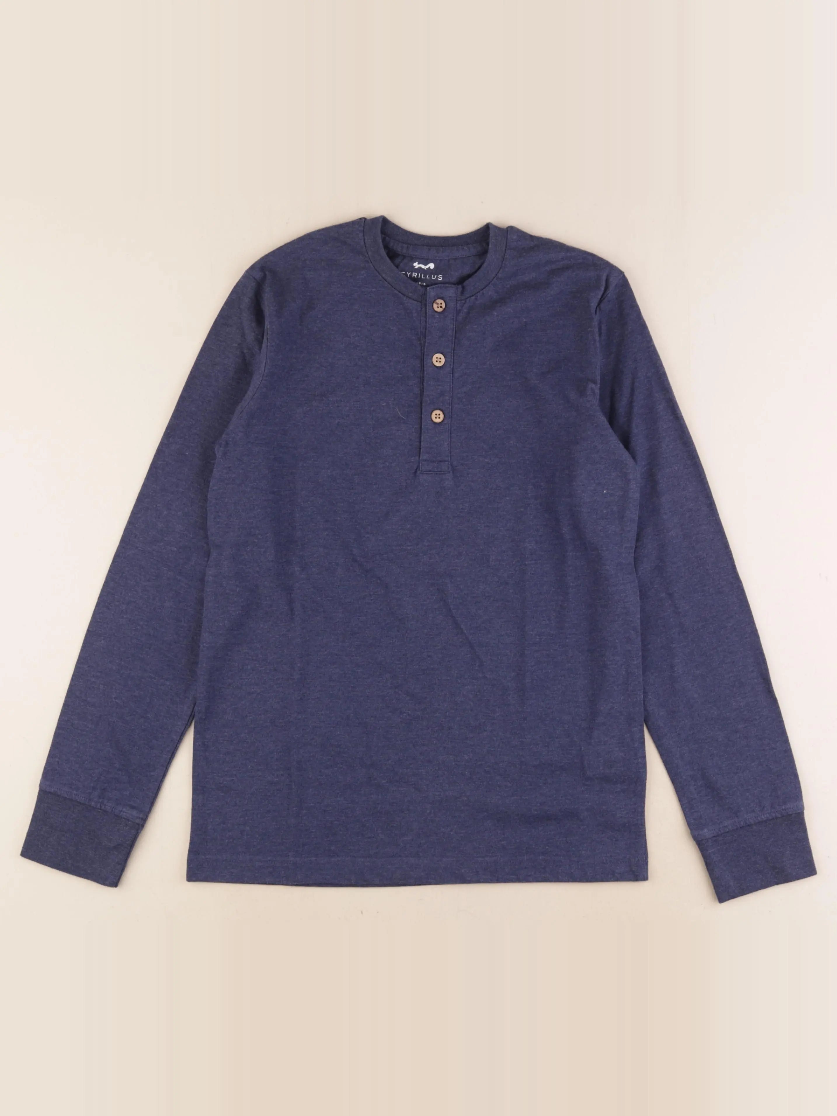 Cyrillus - polo bleu - 12 ans