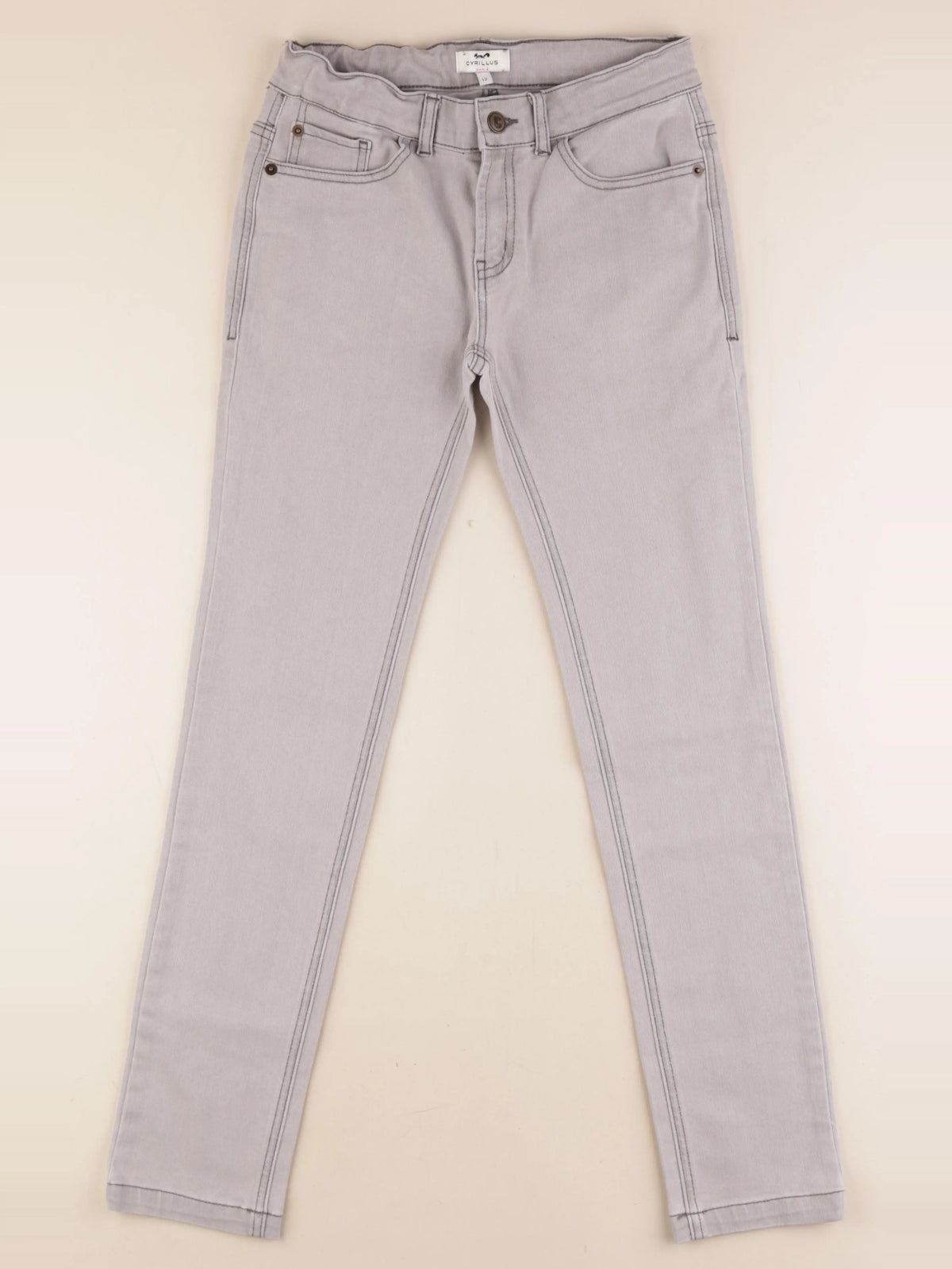Cyrillus - jean gris - 12 ans