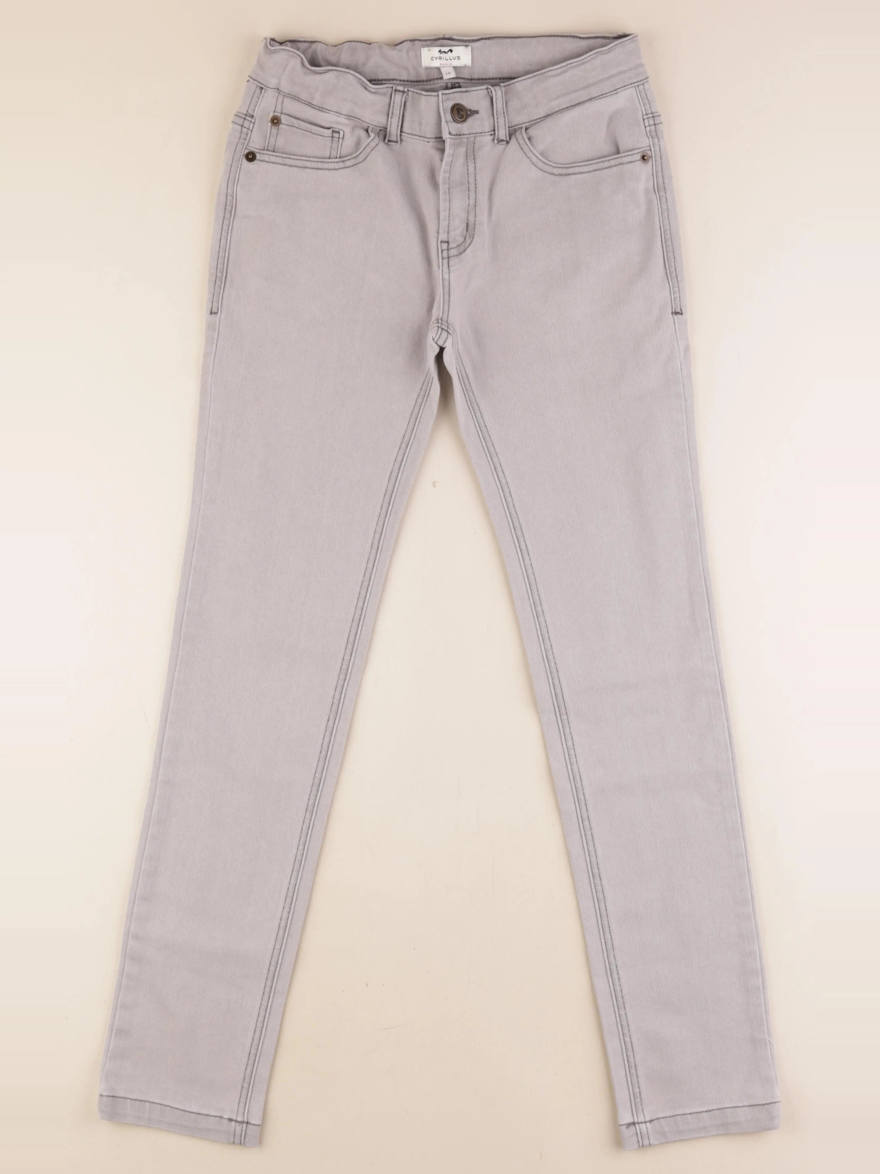Cyrillus - jean gris - 12 ans