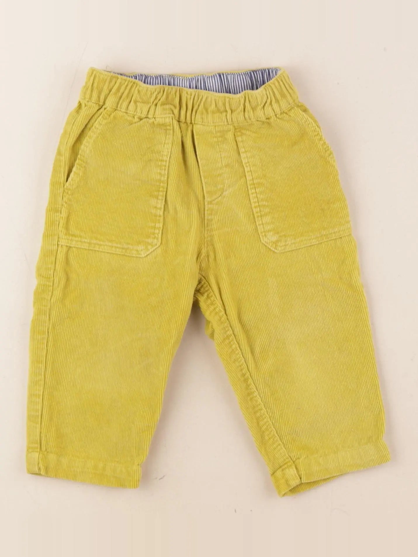 Jacadi - pantalon jaune - 12 mois