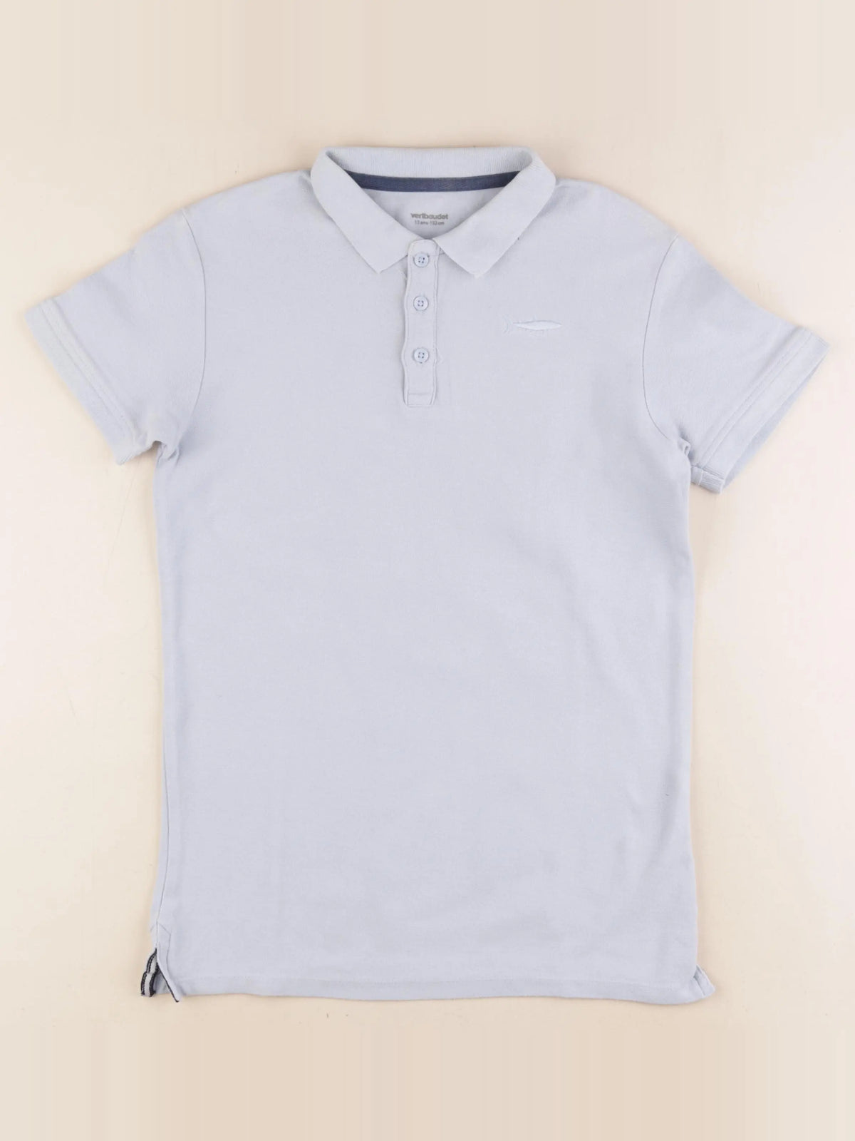 Vertbaudet - polo bleu - 12 ans