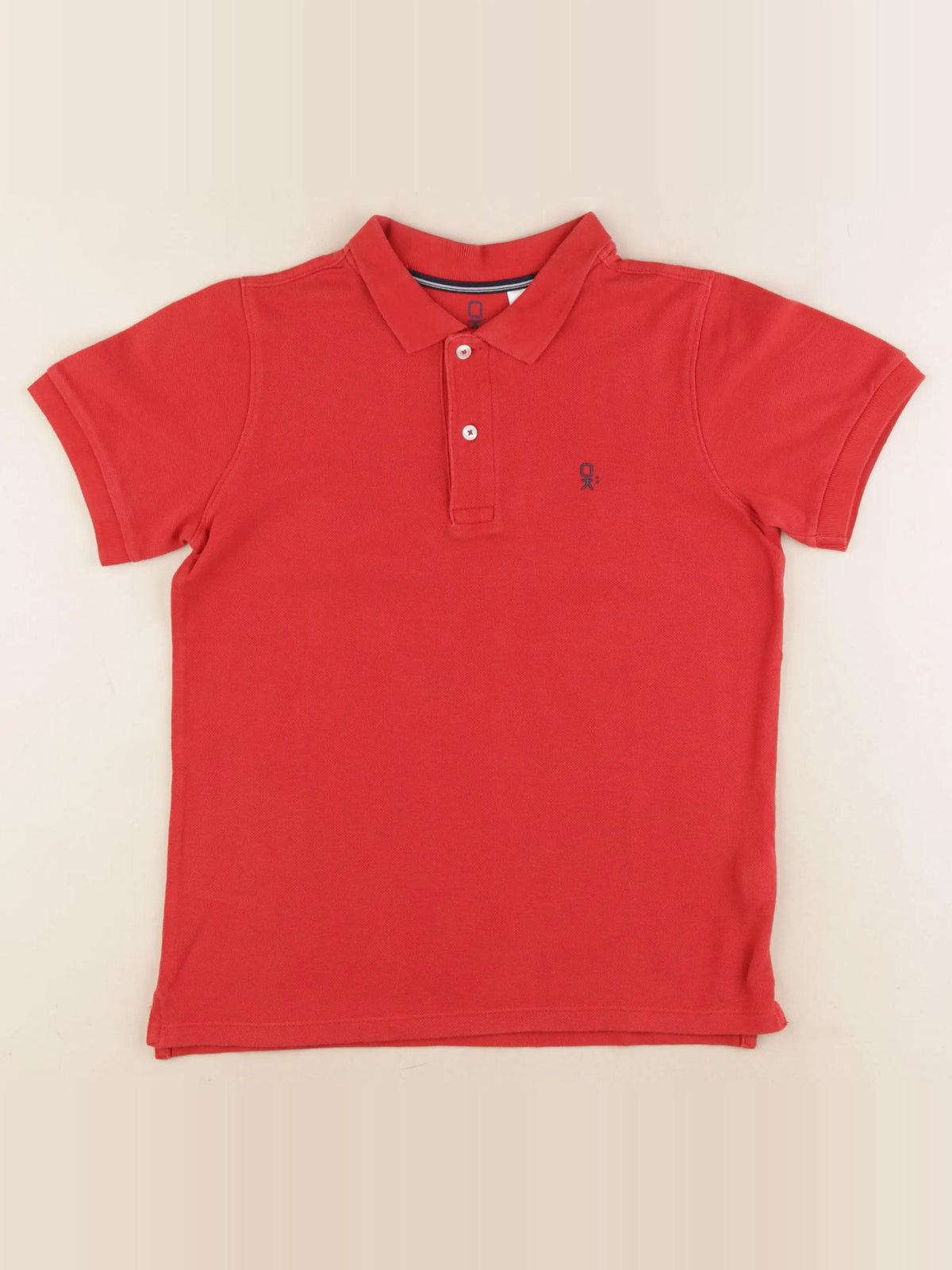 Okaidi - polo rouge - 12 ans