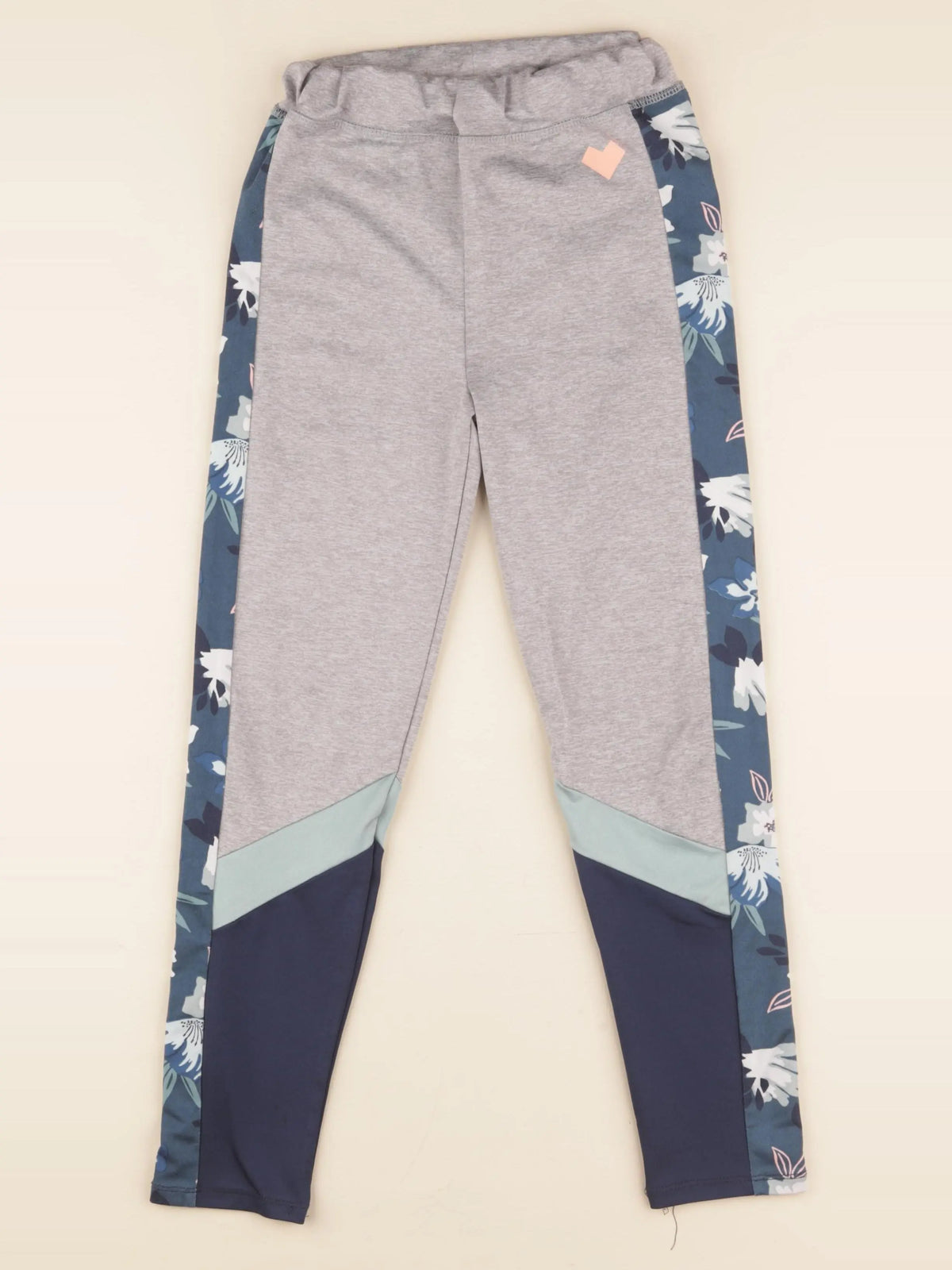 Vertbaudet - legging gris - 8 ans