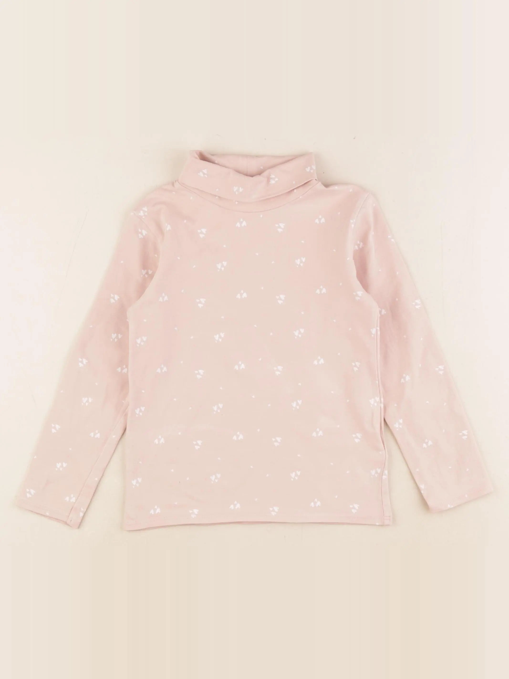 Vertbaudet - sous-pull rose - 4 ans