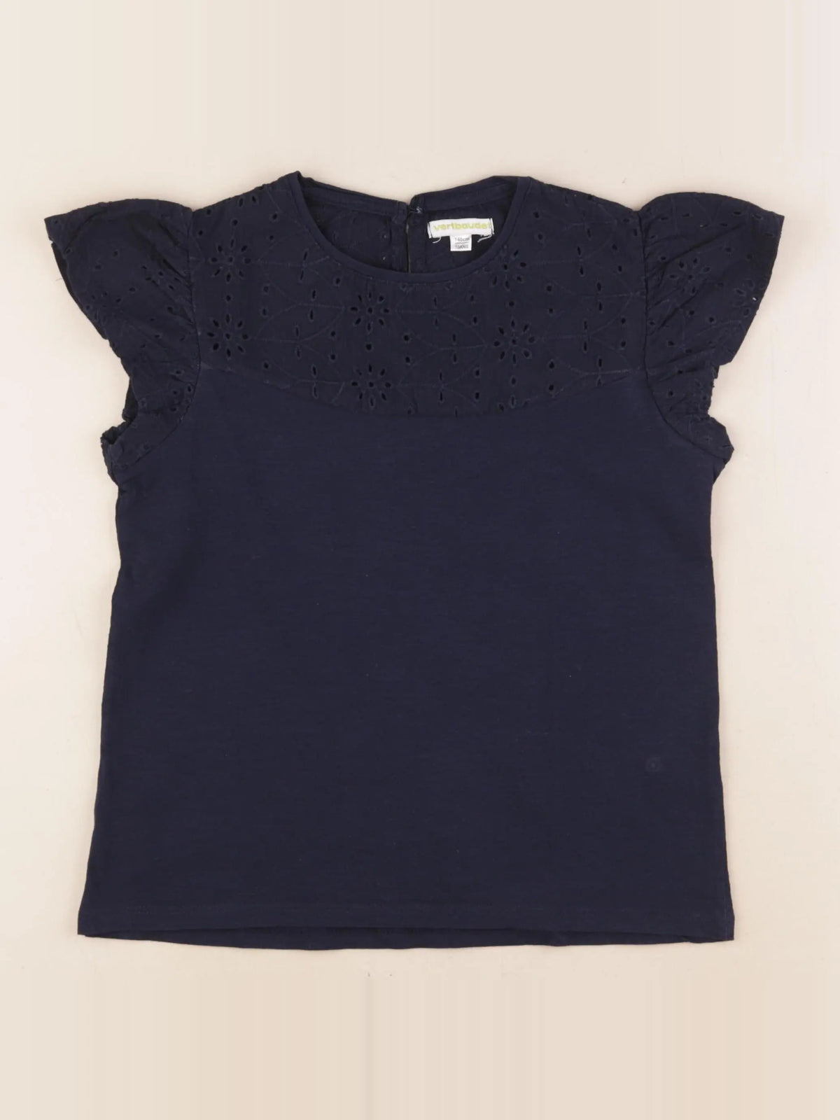 Vertbaudet - tee-shirt bleu - 10 ans