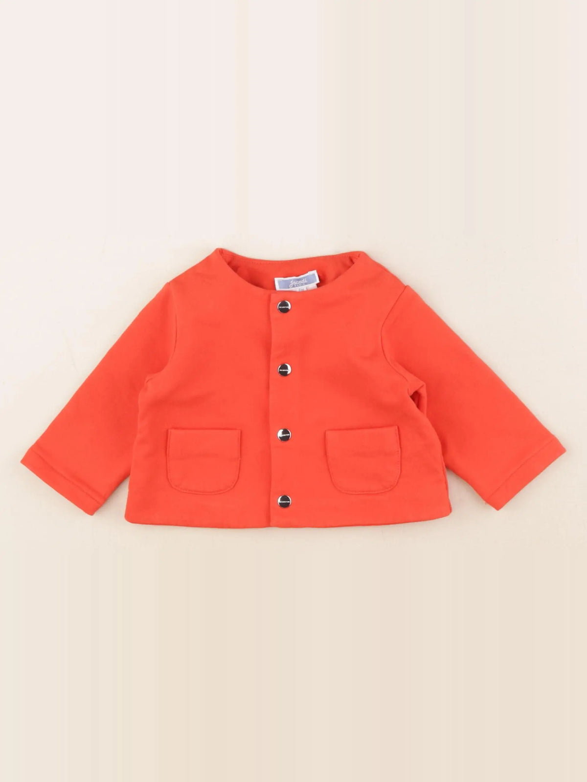 Jacadi - sweat rouge - 6 mois