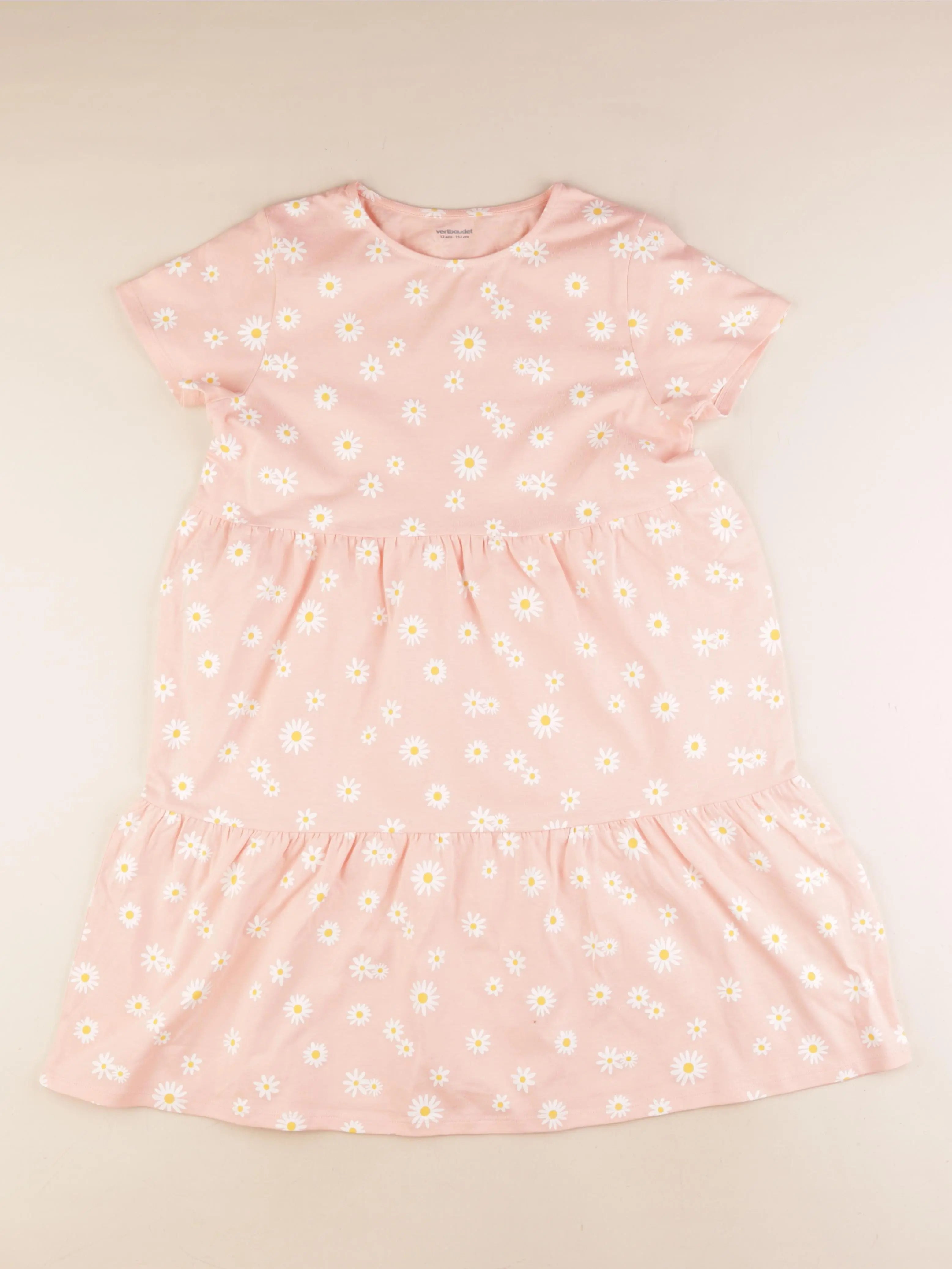 Vertbaudet - robe rose - 12 ans