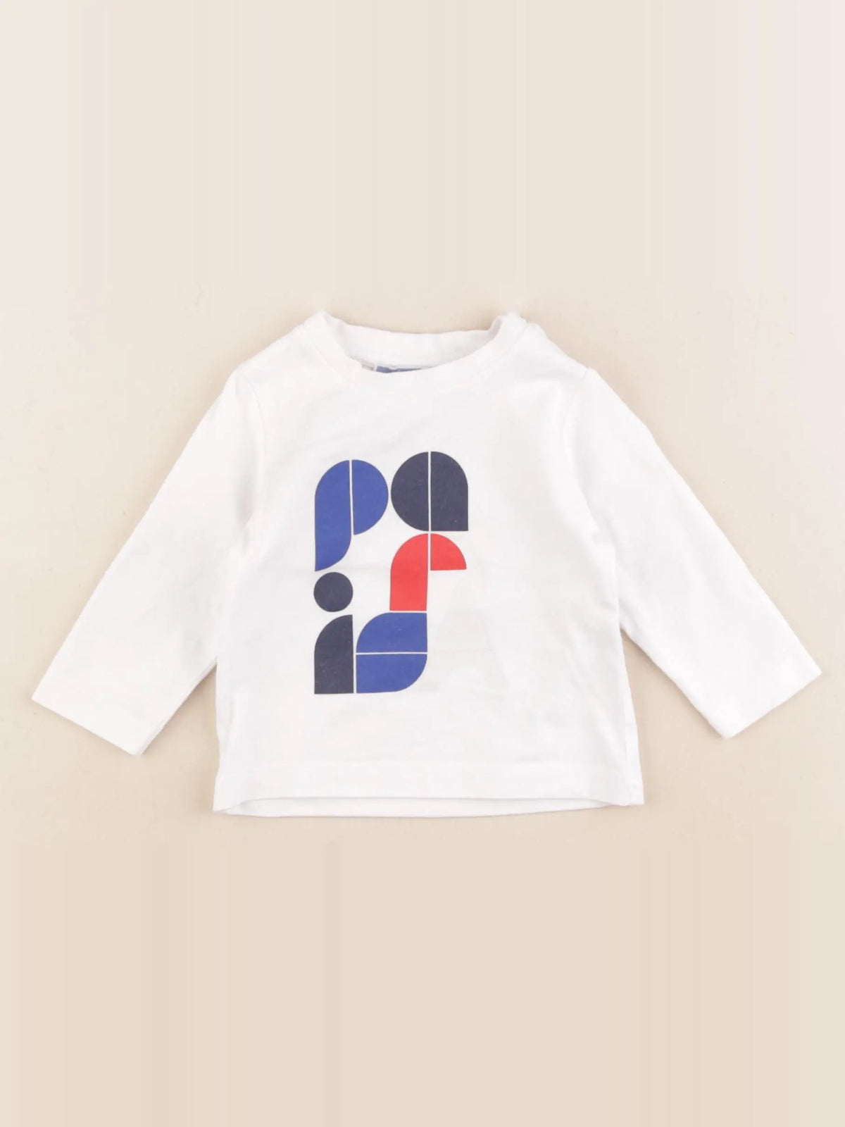Jacadi - tee-shirt blanc - 6 mois