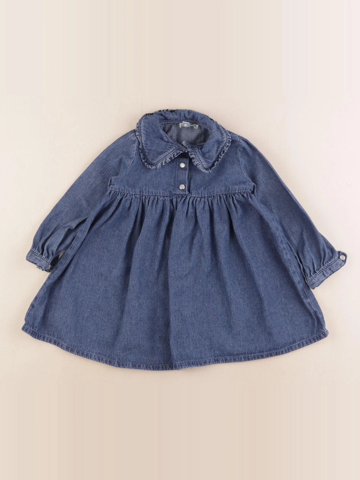 Vertbaudet - robe bleu - 3 ans