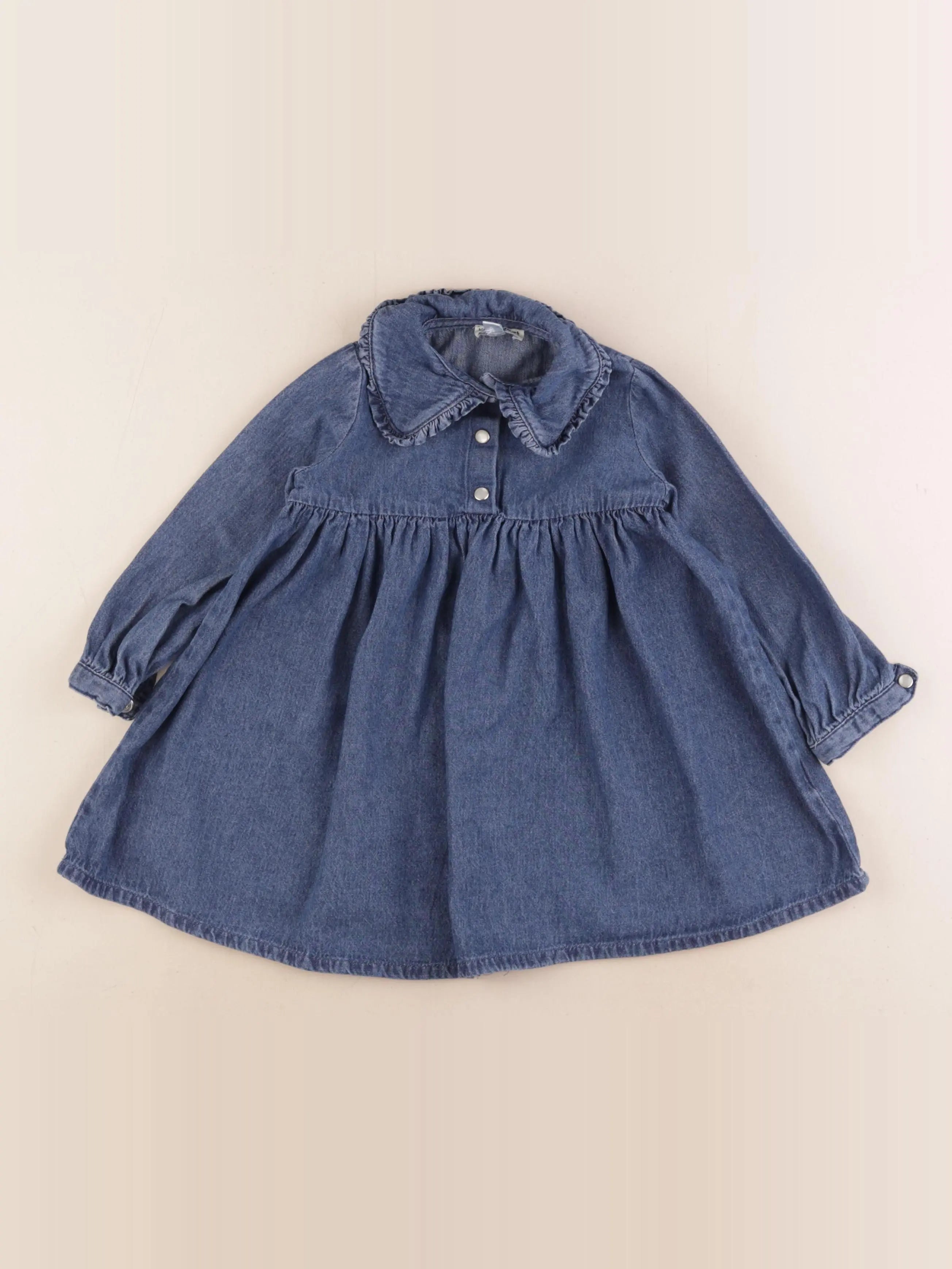 Vertbaudet - robe bleu - 3 ans
