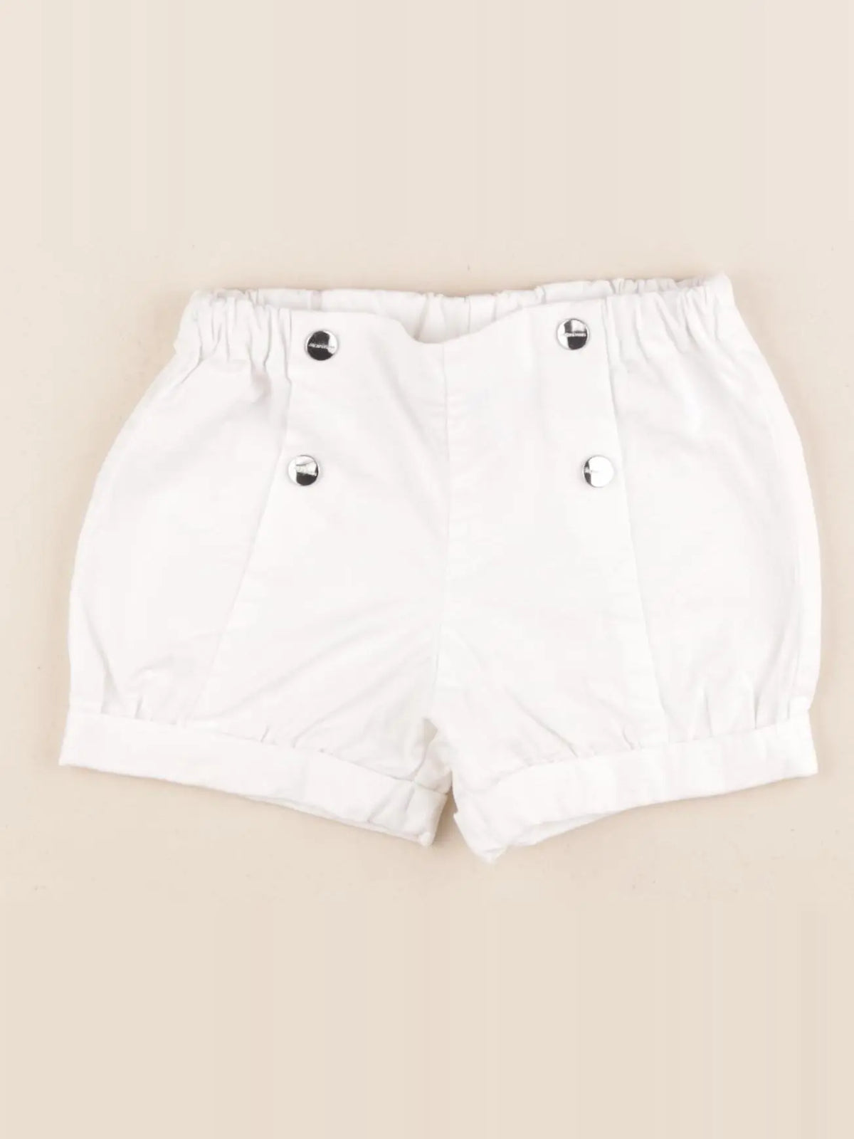 Jacadi - short blanc - 18 mois