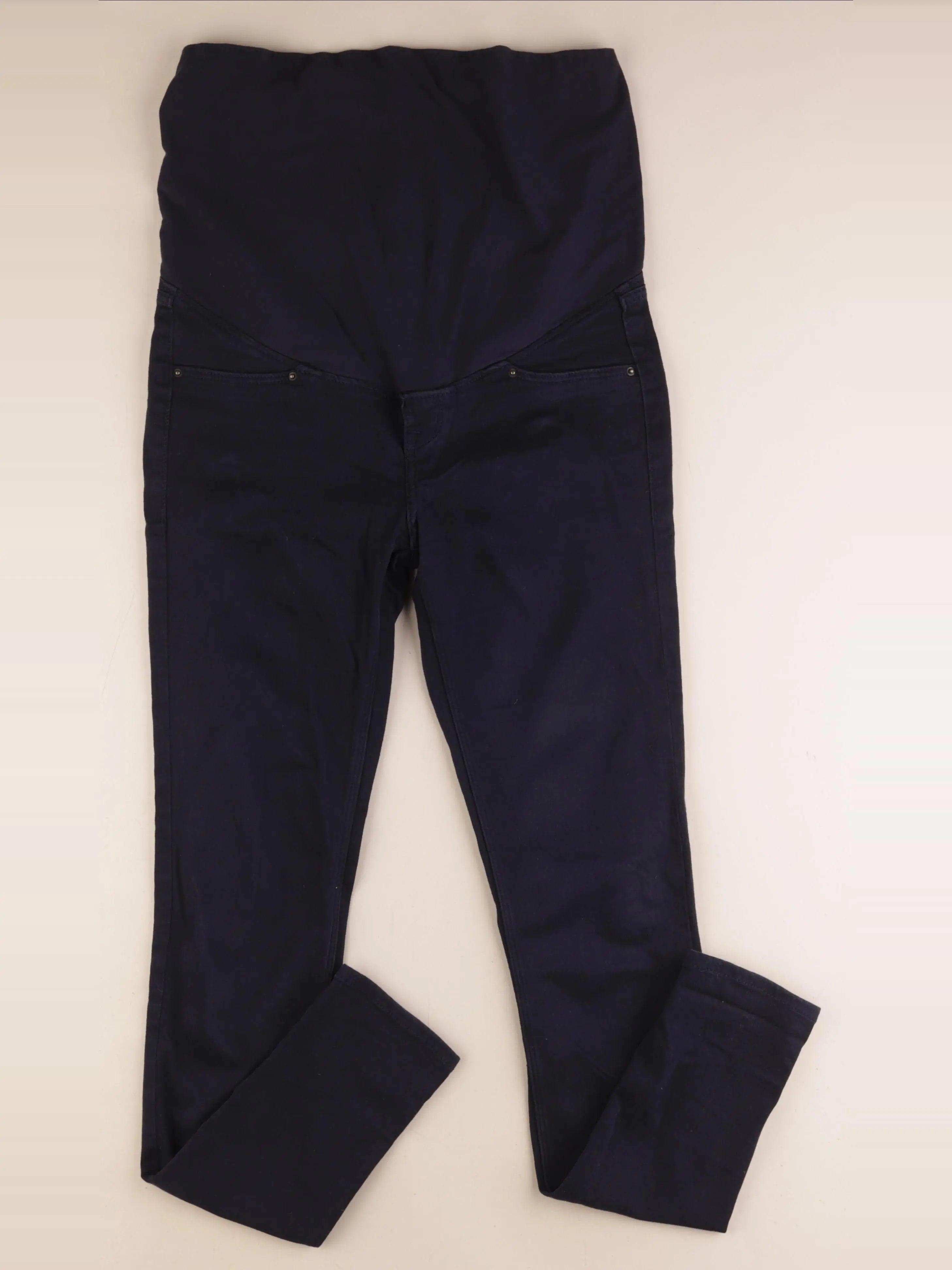 H&M - jean grossesse bleu - 38