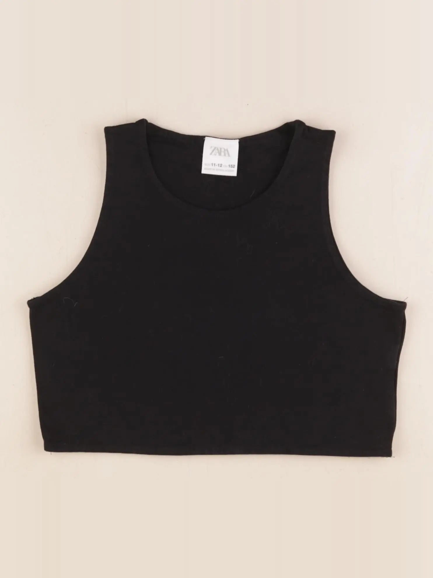 Zara - débardeur noir - 11/12 ans