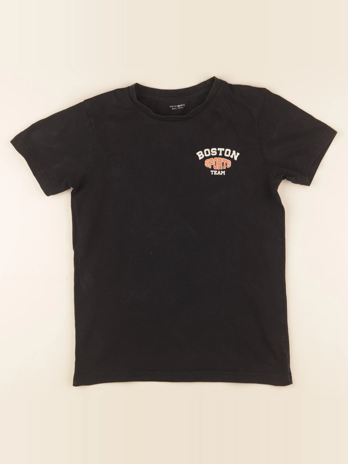Vertbaudet - tee-shirt noir - 12 ans