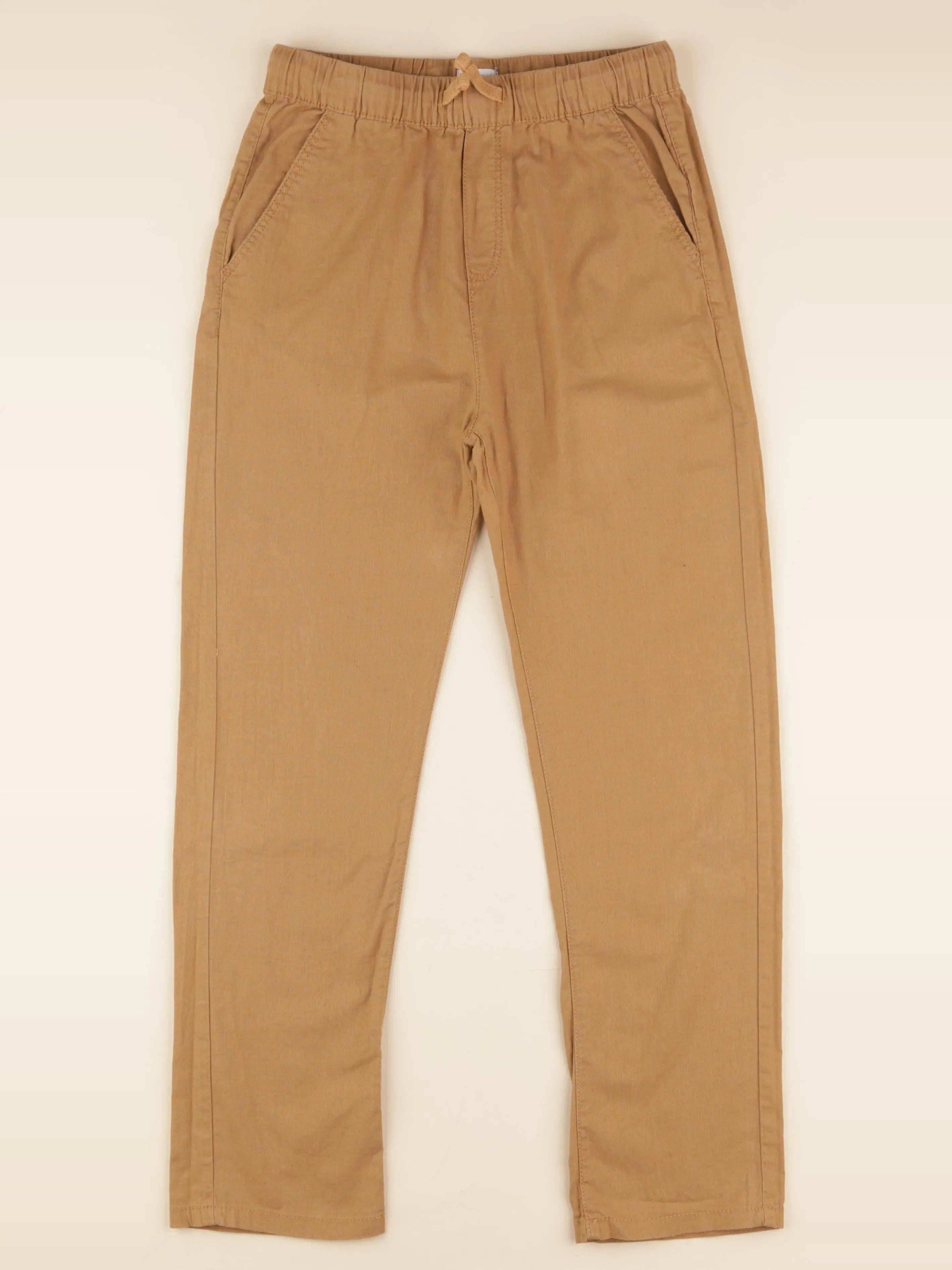 Vertbaudet - pantalon marron - 10 ans