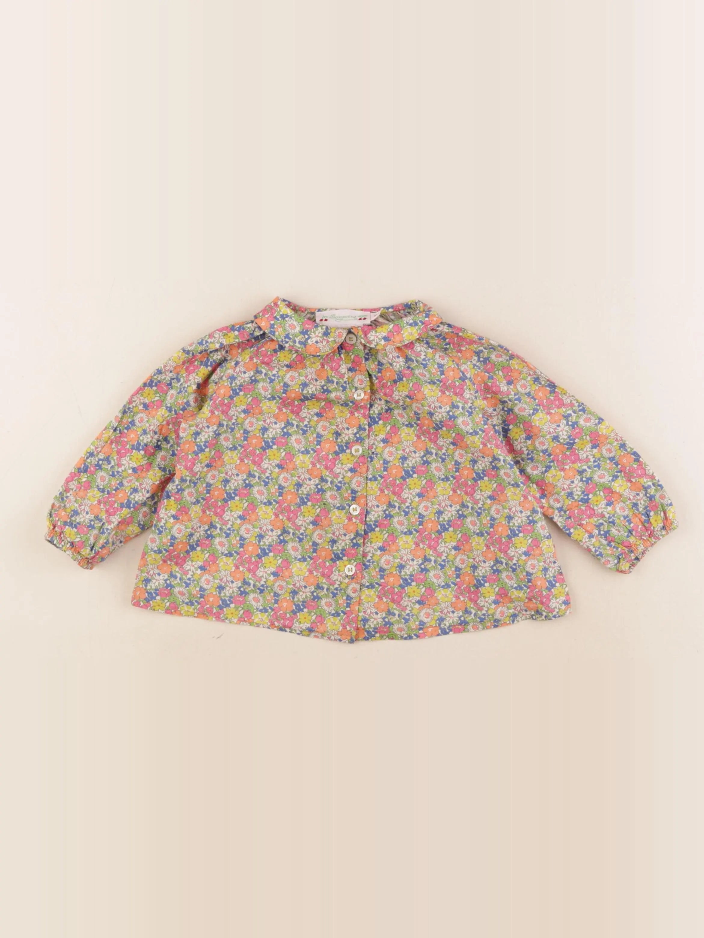 Bonpoint - blouse multicolore - 18 mois