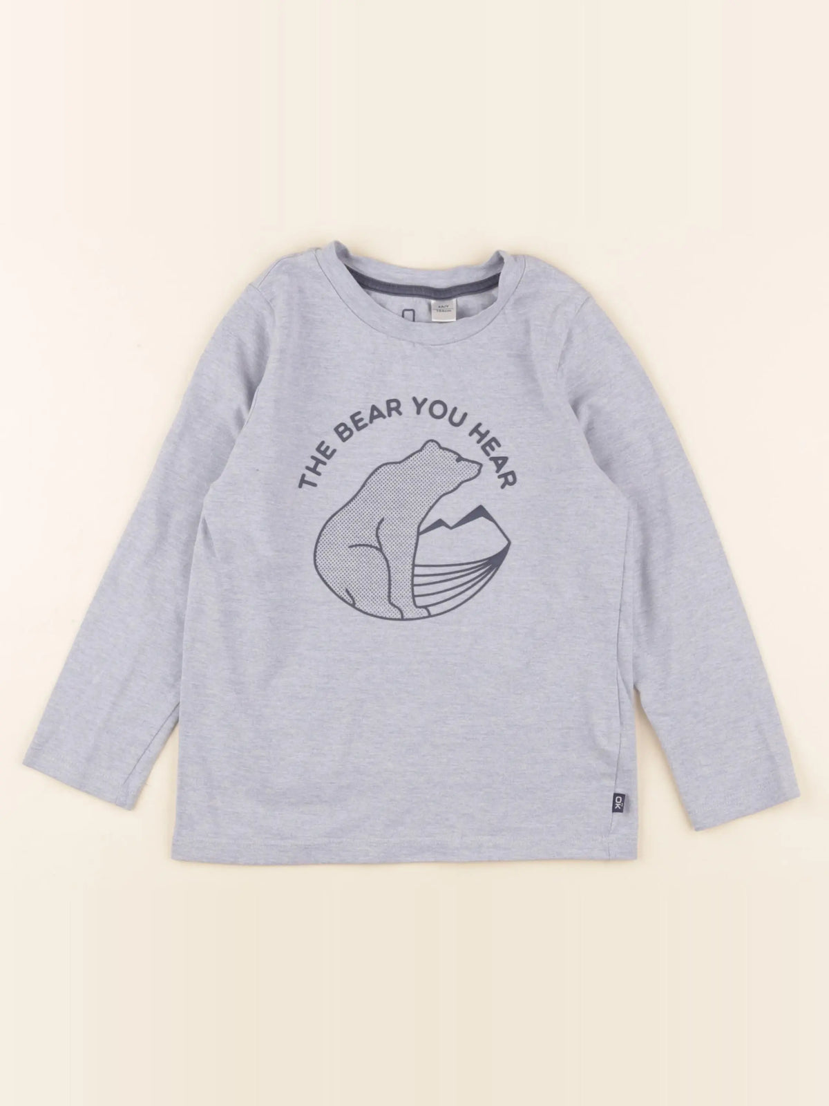 Okaidi - tee-shirt bleu - 4 ans