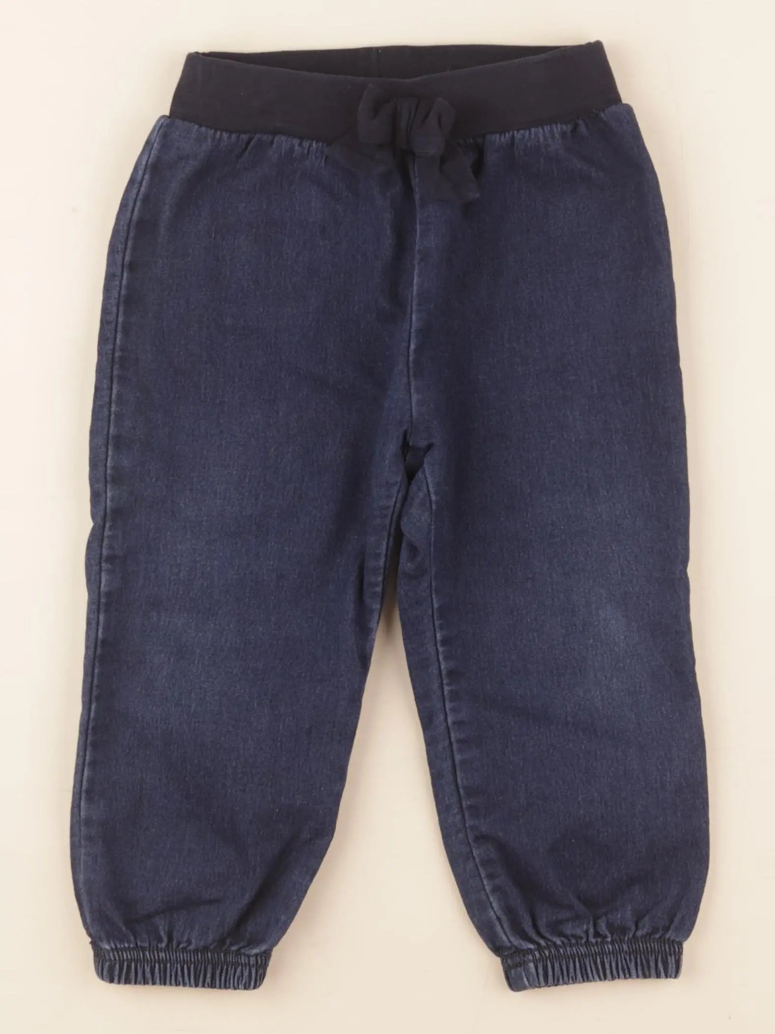 Petit Bateau - pantalon bleu - 24 mois