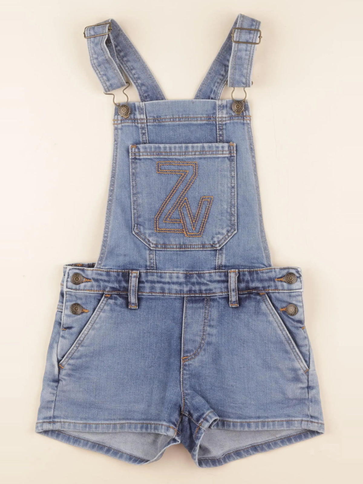Zadig & Voltaire - salopette bleu - 10 ans