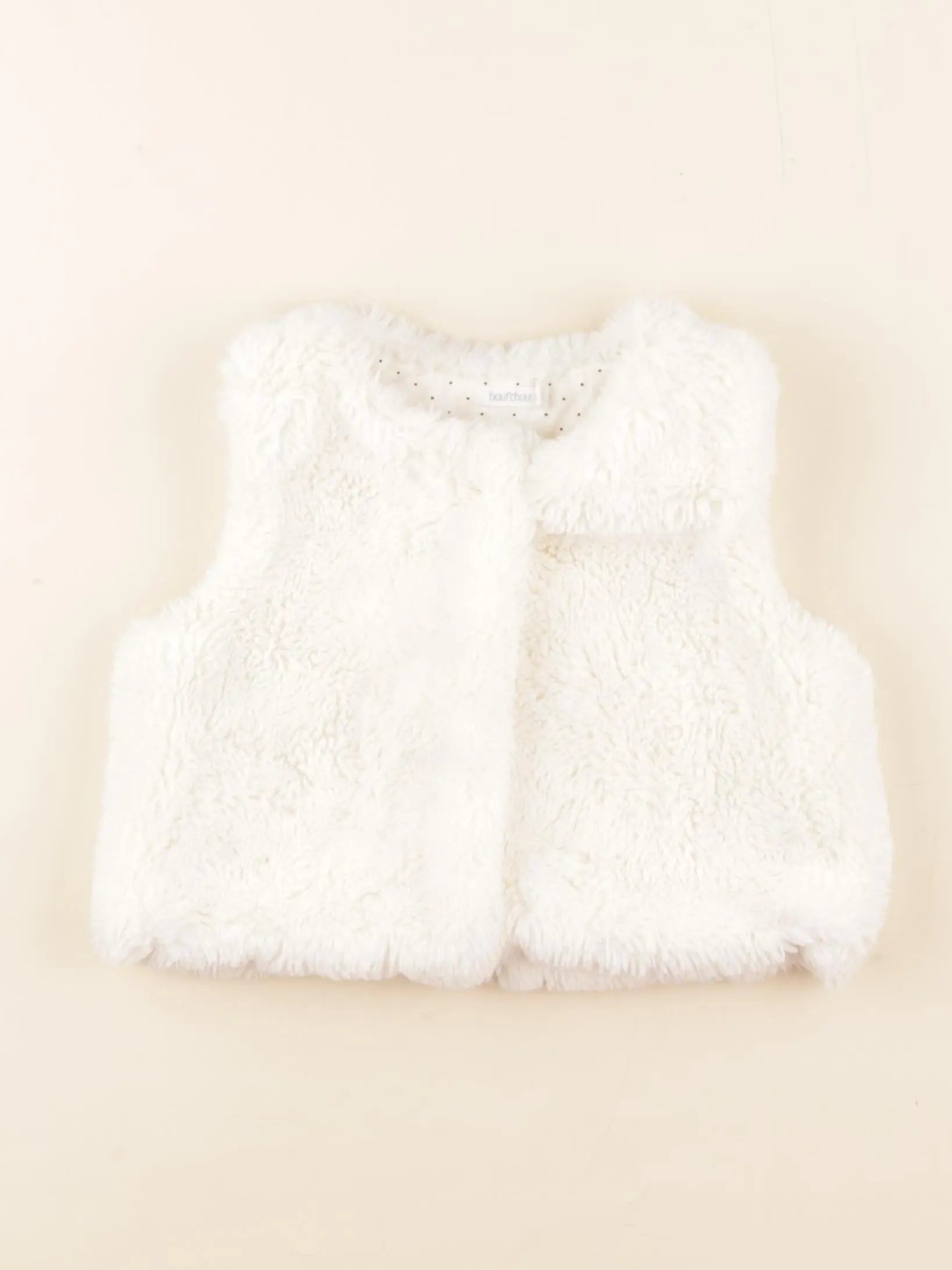 Boutchou - gilet blanc - 24 mois
