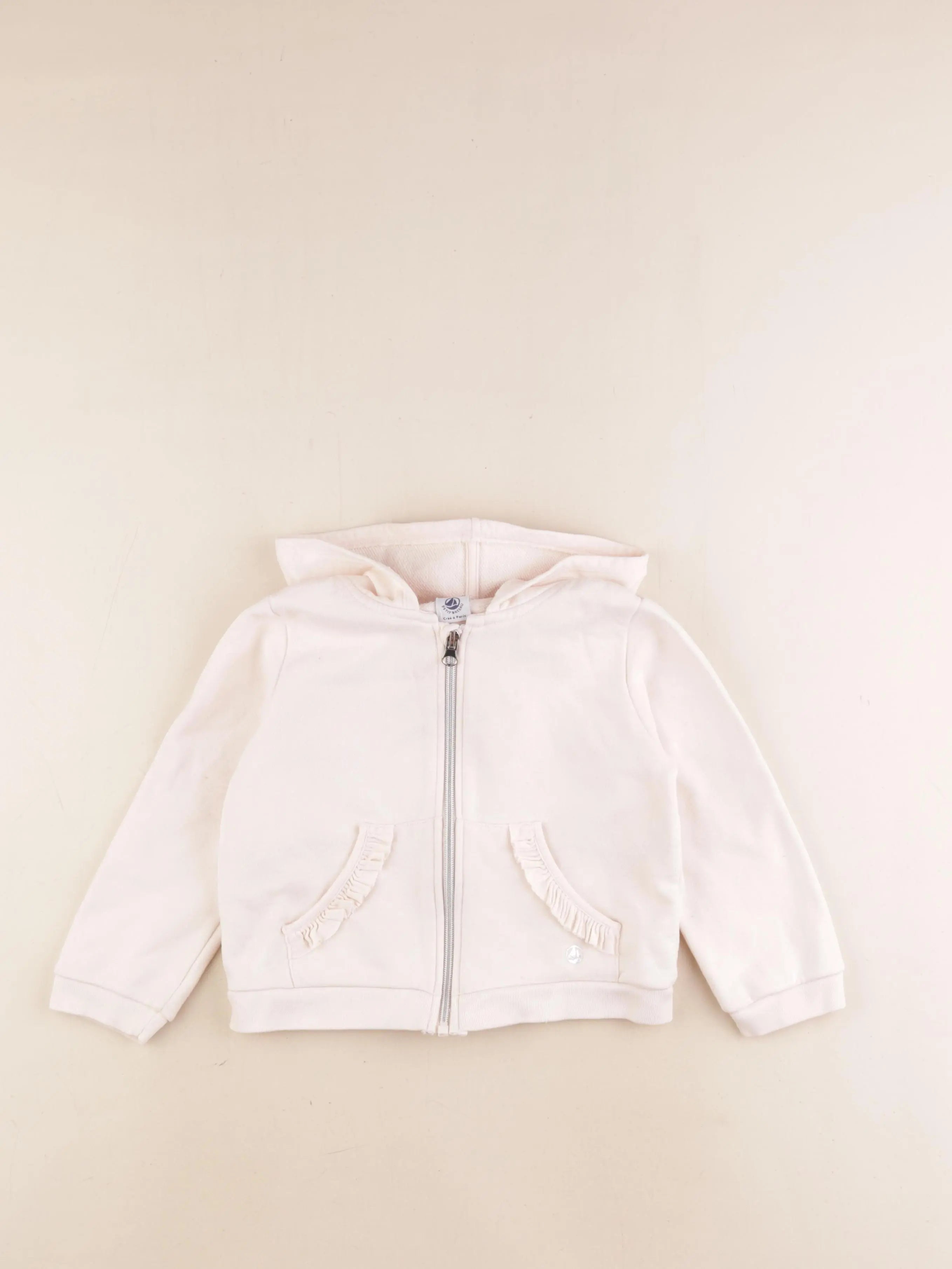 Petit Bateau - sweat rose - 4 ans