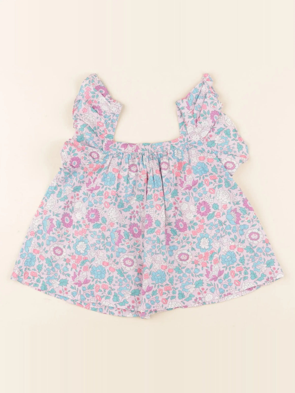 Jacadi - blouse liberty multicolore - 24 mois