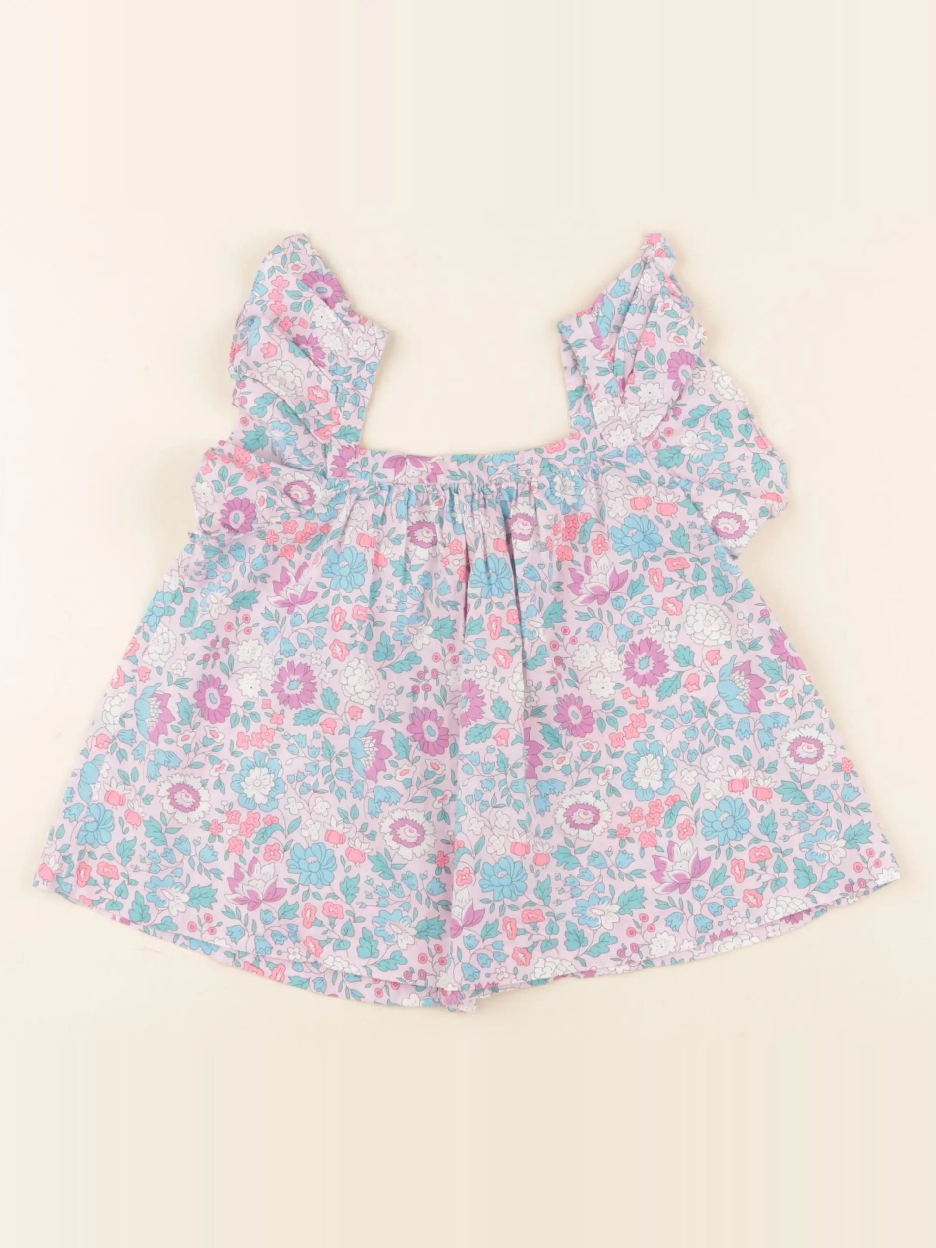 Jacadi - blouse liberty multicolore - 24 mois