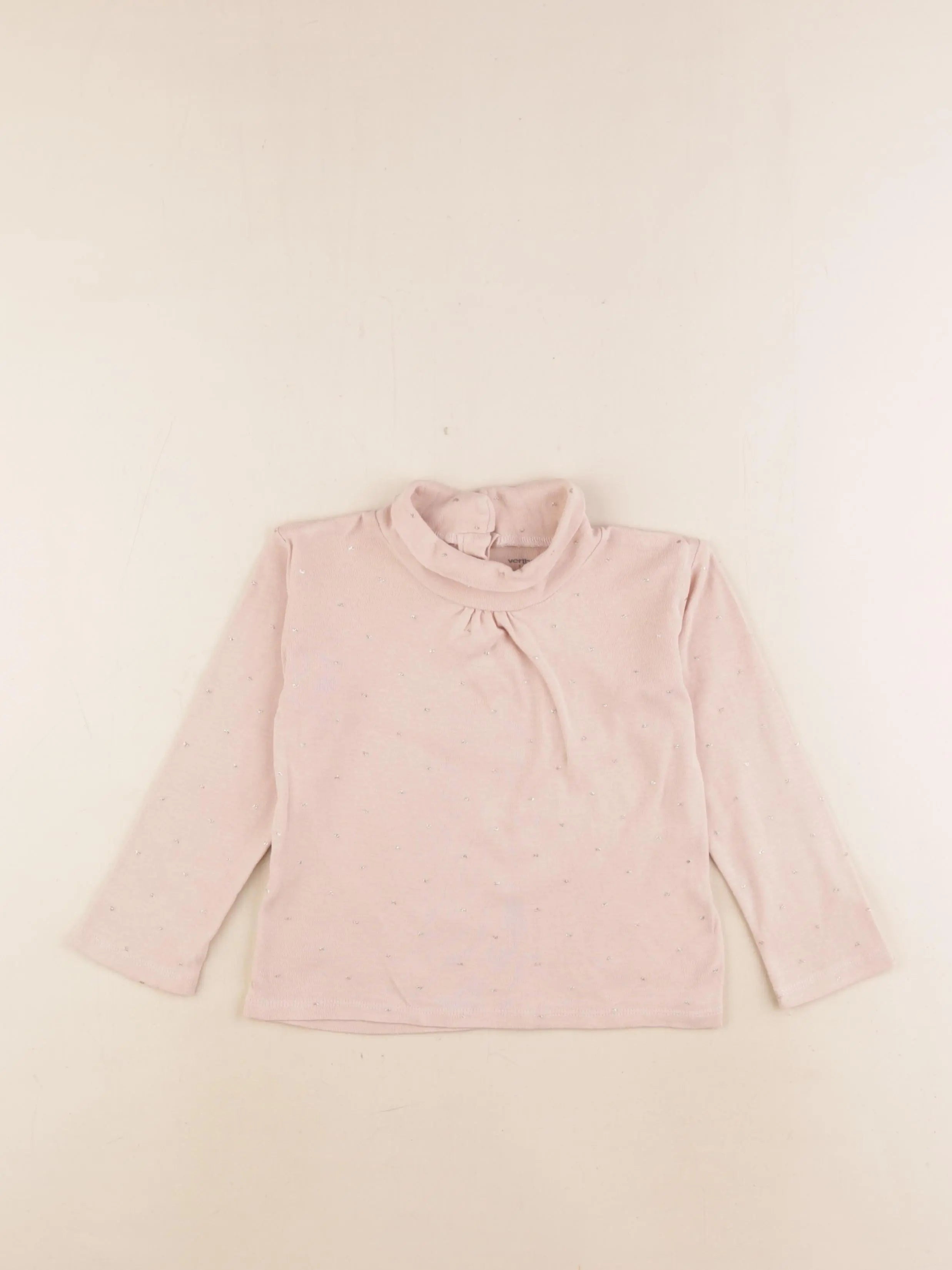 Vertbaudet - sous-pull rose - 3 ans