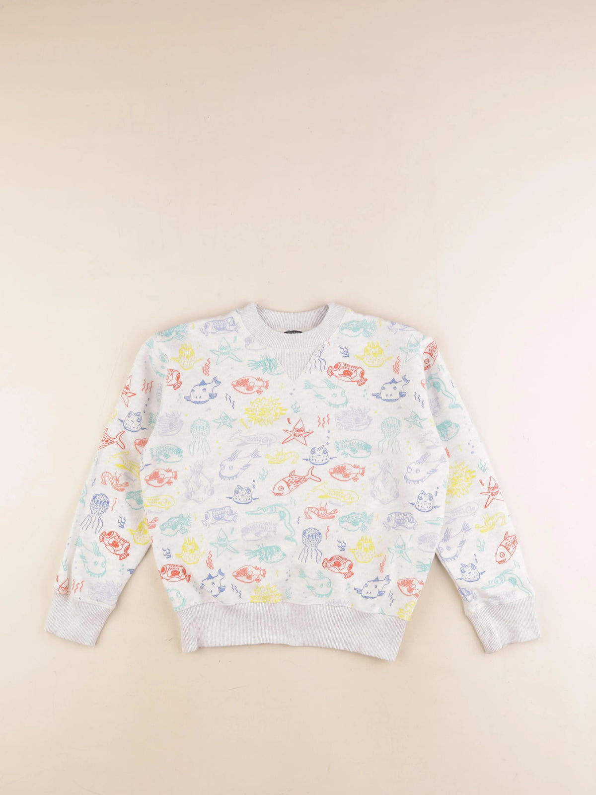 Bonpoint - sweat multicolore - 8 ans