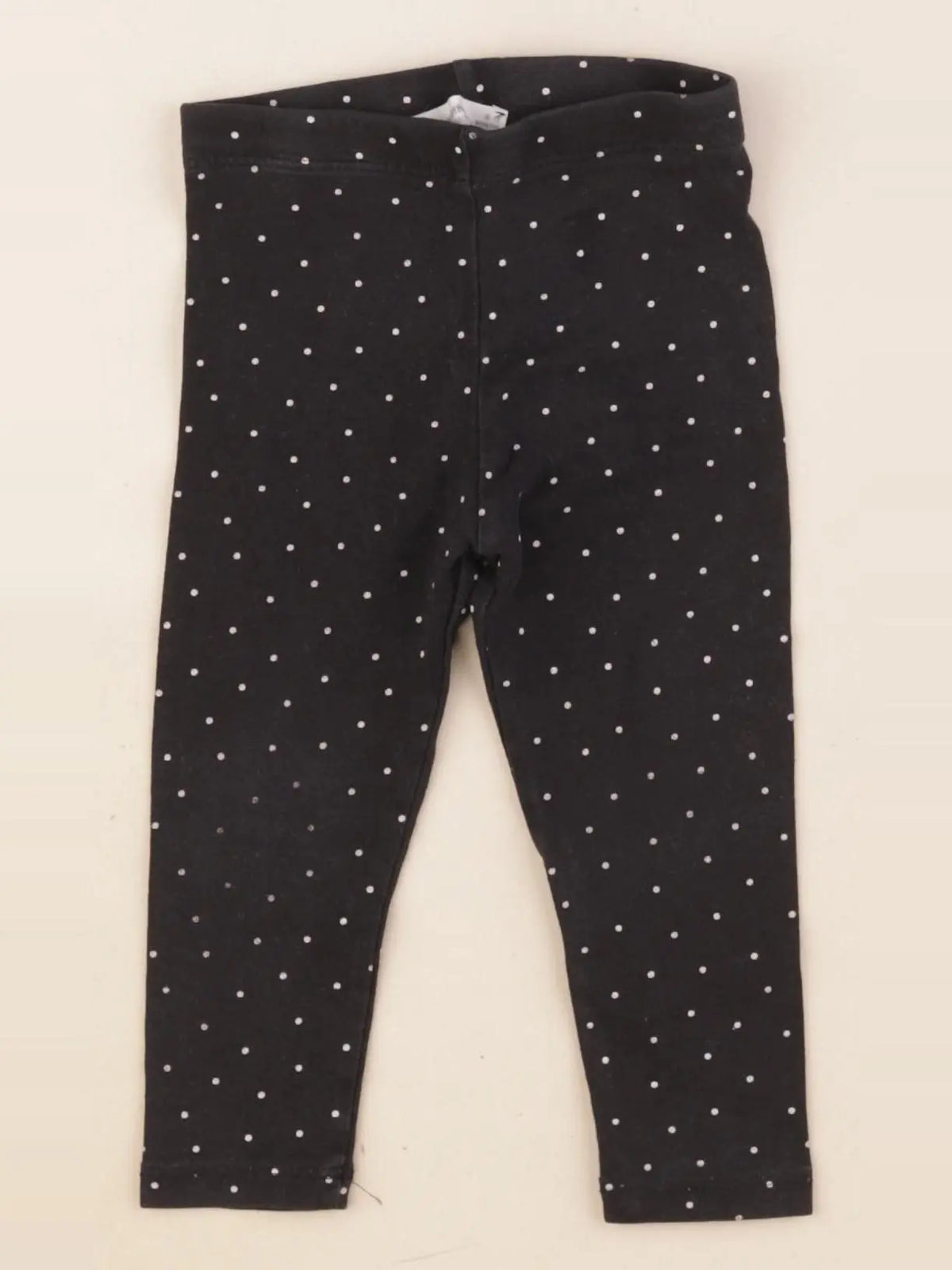 Mango - legging noir - 9/12 mois