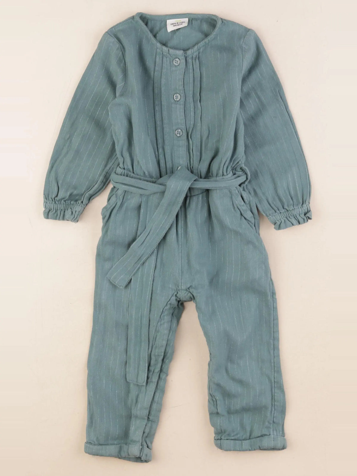 Tape à l'oeil - combinaison vert - 18 mois