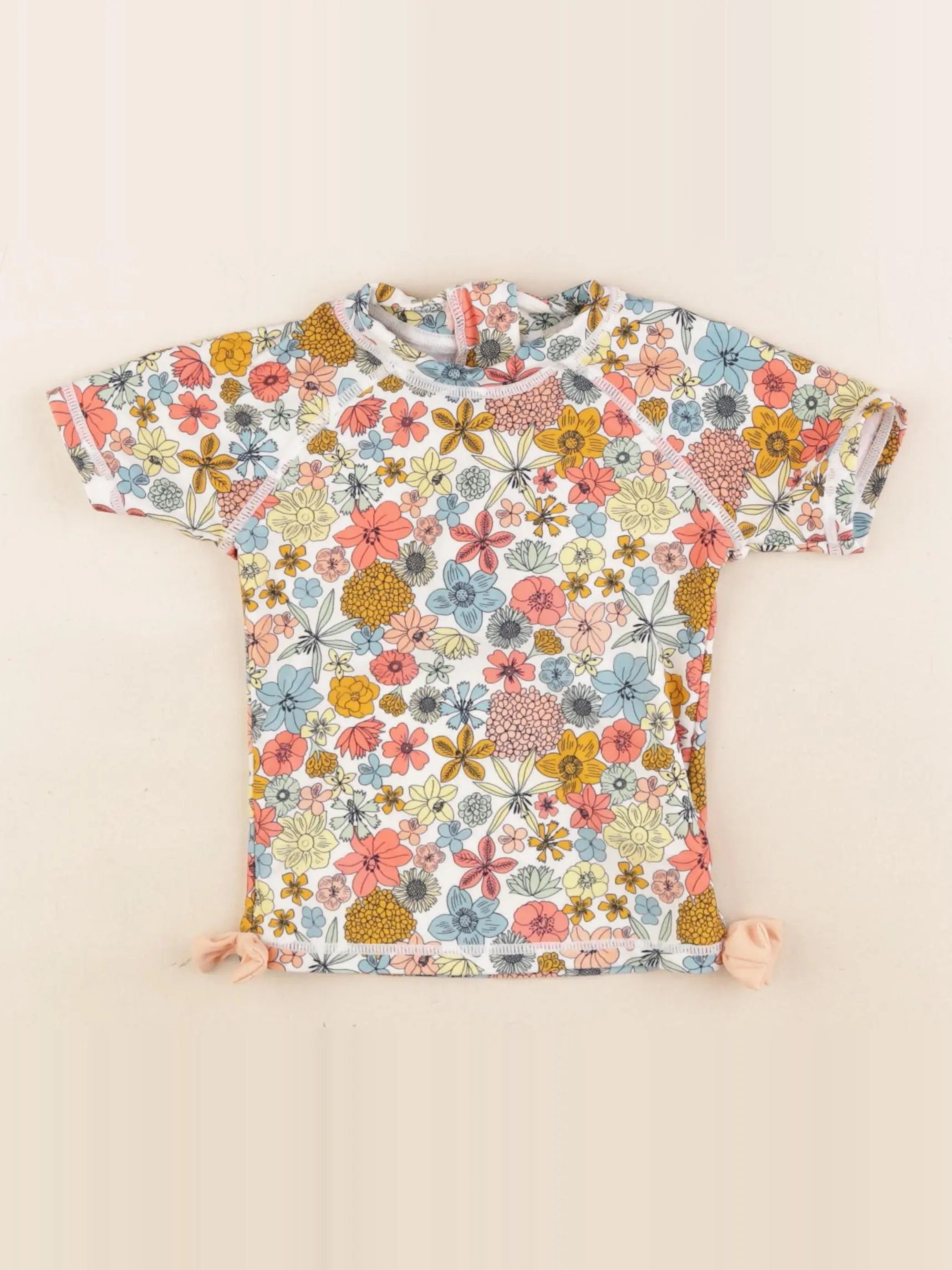 Vertbaudet - tee-shirt de bain multicolore - 18 mois