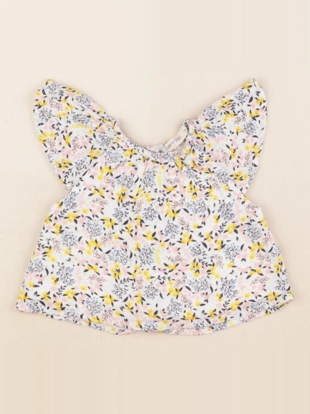 Eden & Victor - blouse multicolore - 6 mois