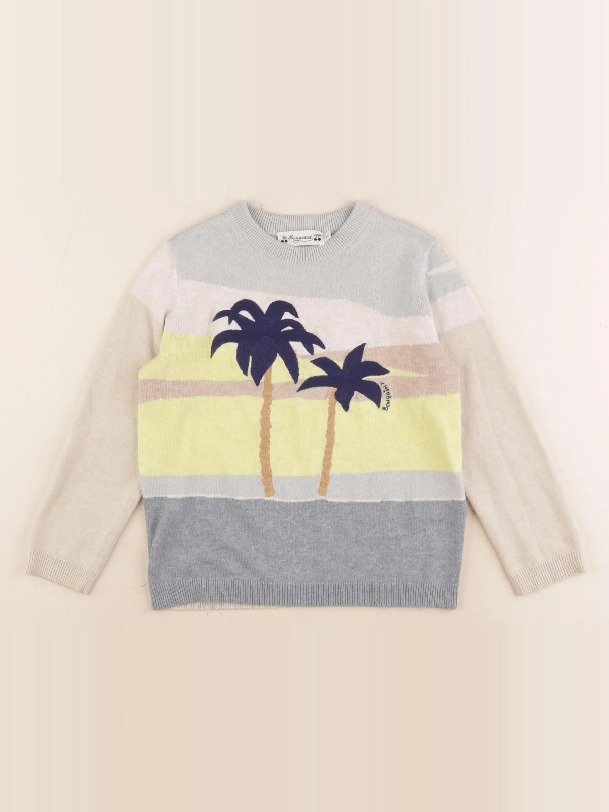 Bonpoint - pull multicolore - 4 ans
