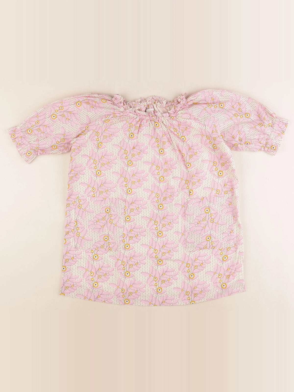 Bonton - blouse rose - 6 ans