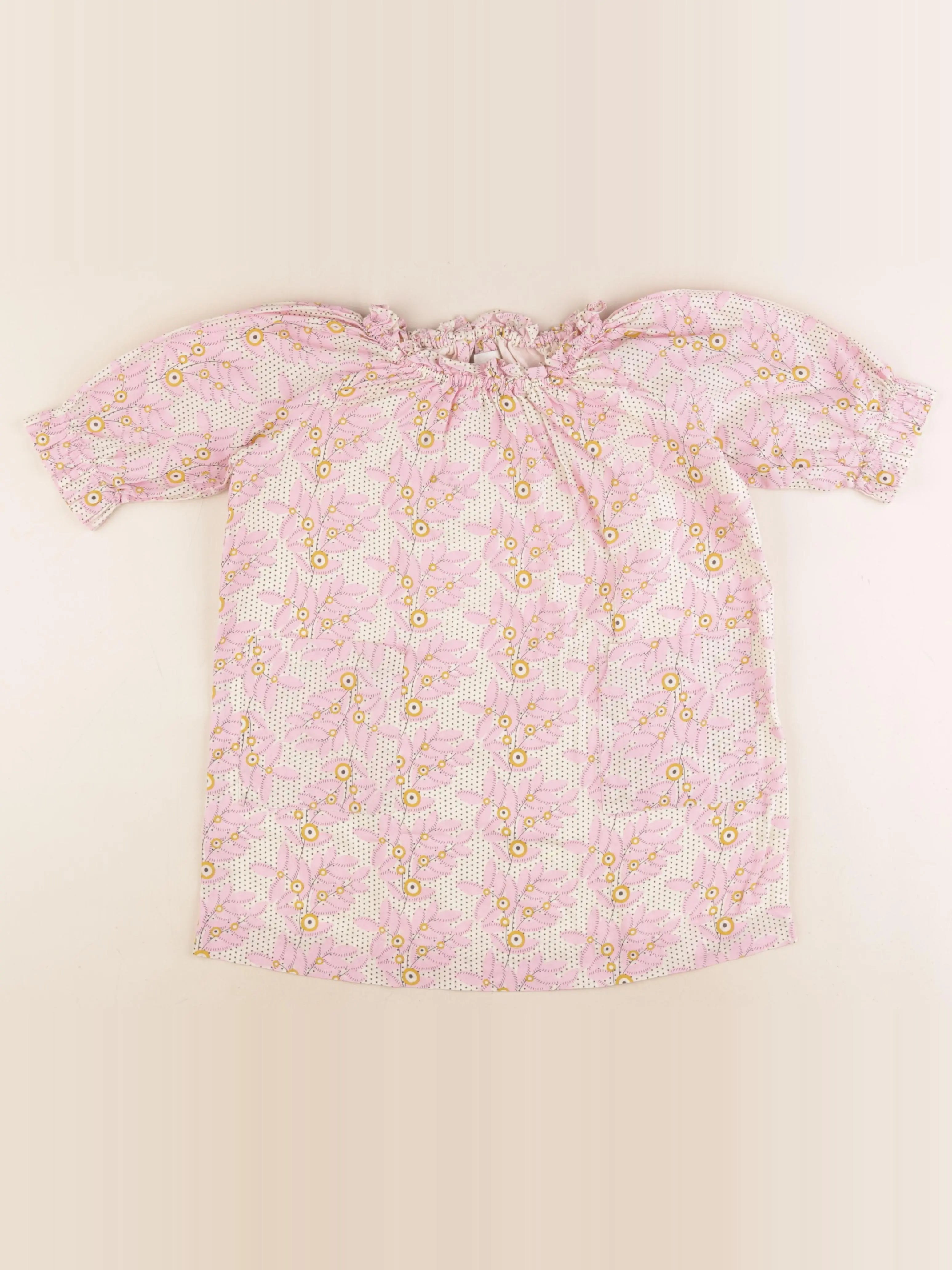 Bonton - blouse rose - 6 ans