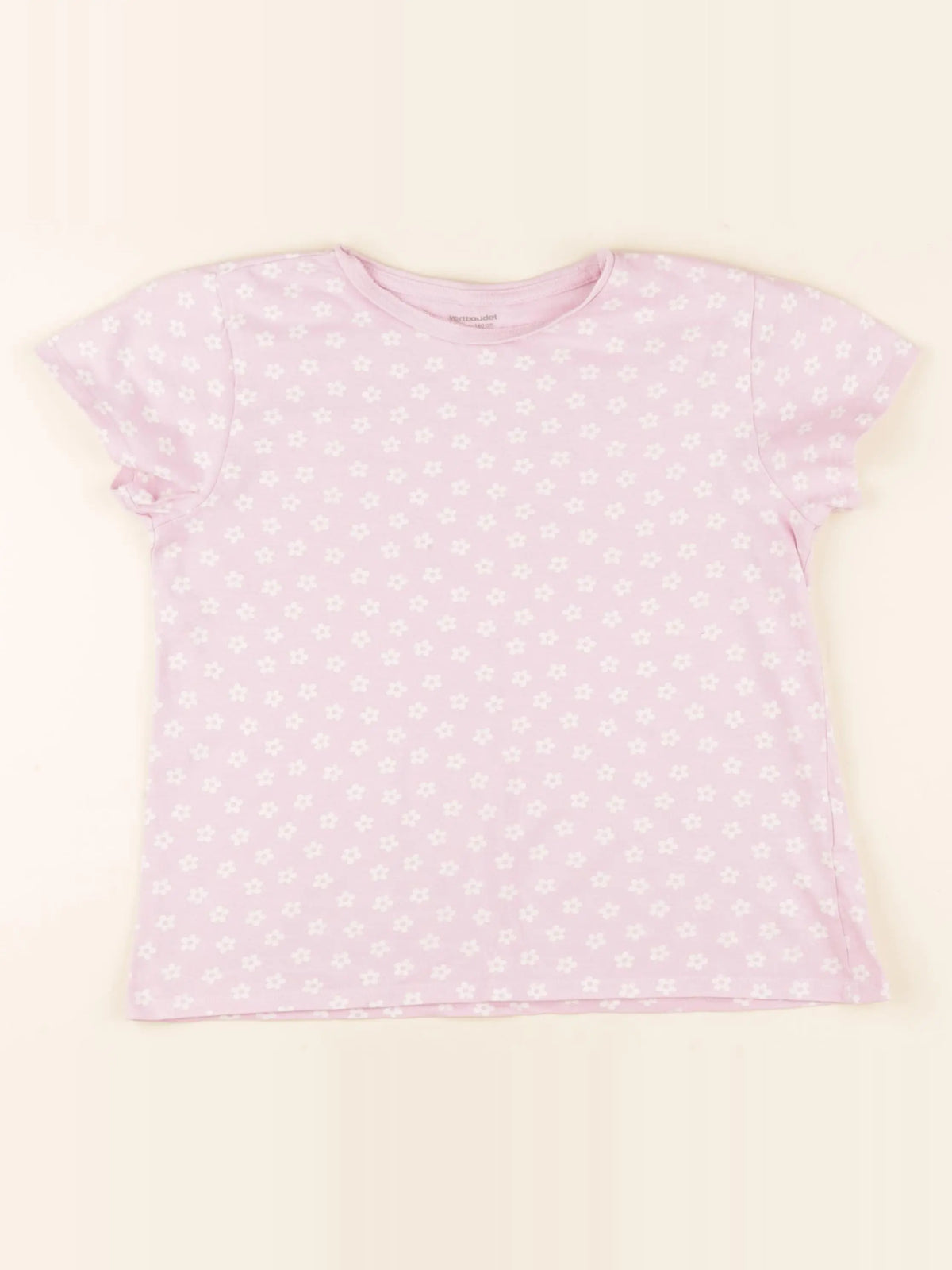 Vertbaudet - tee-shirt violet - 10 ans