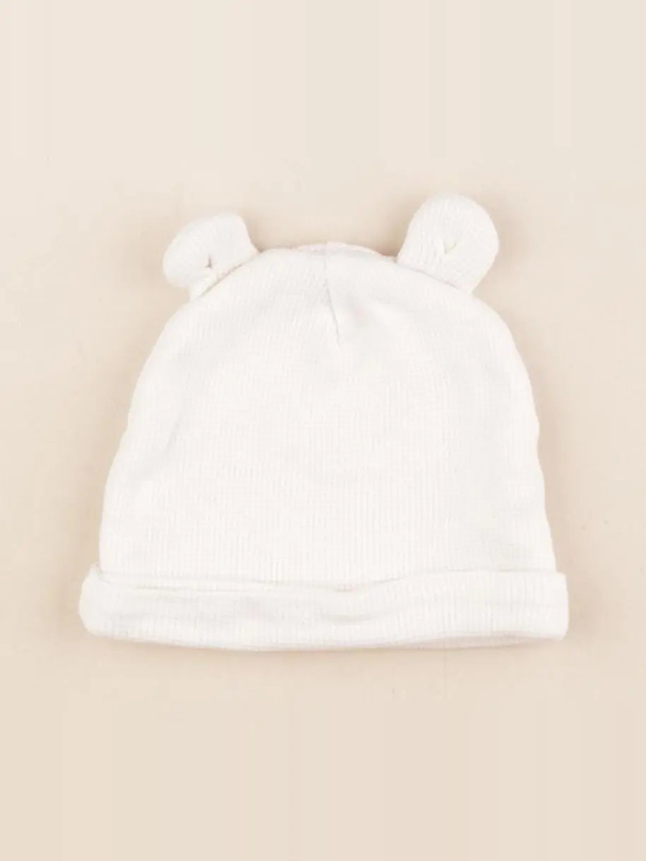 Vertbaudet - bonnet beige - 18 mois