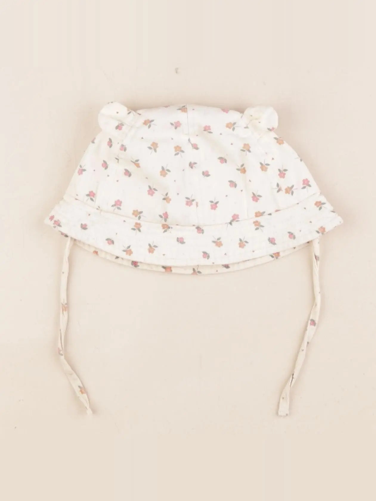Vertbaudet - chapeau beige - 3/6 mois