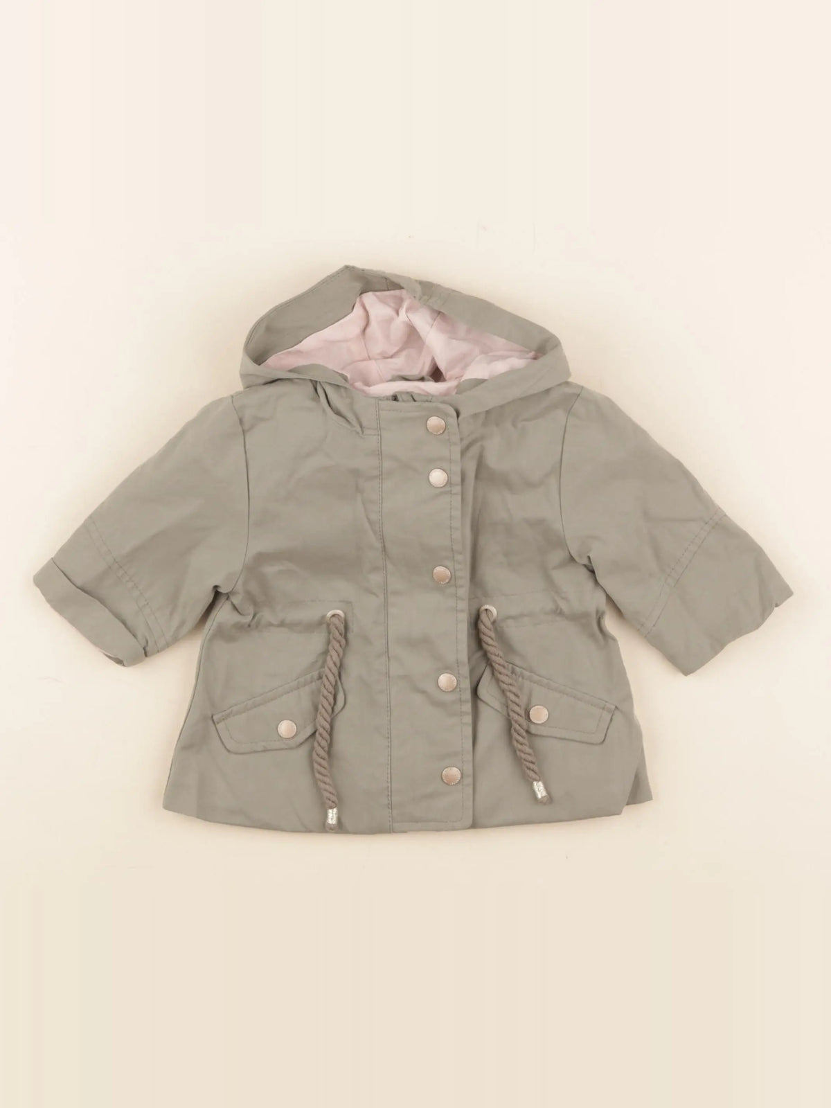 Vertbaudet - veste vert - 3 mois