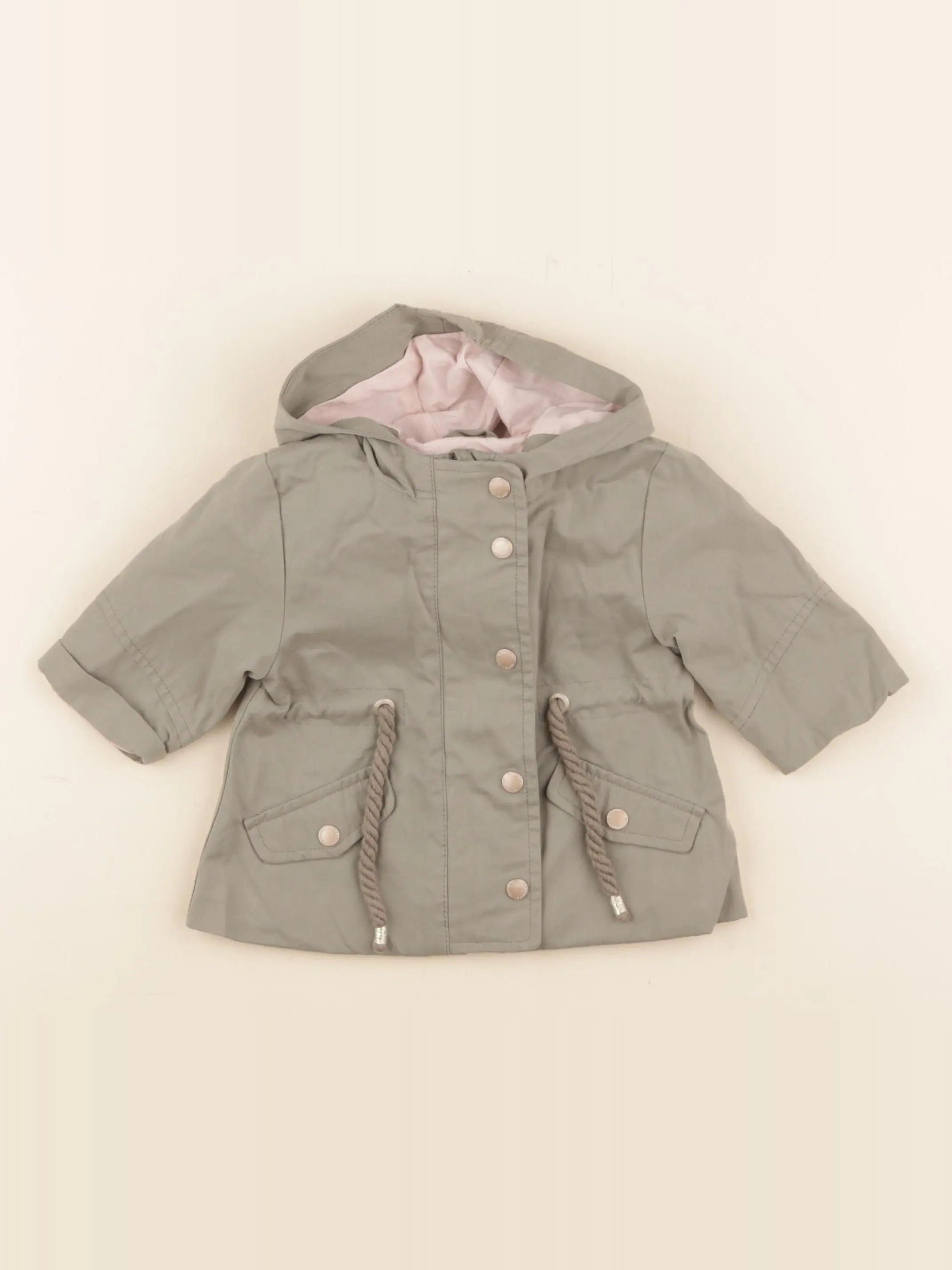 Vertbaudet - veste vert - 3 mois