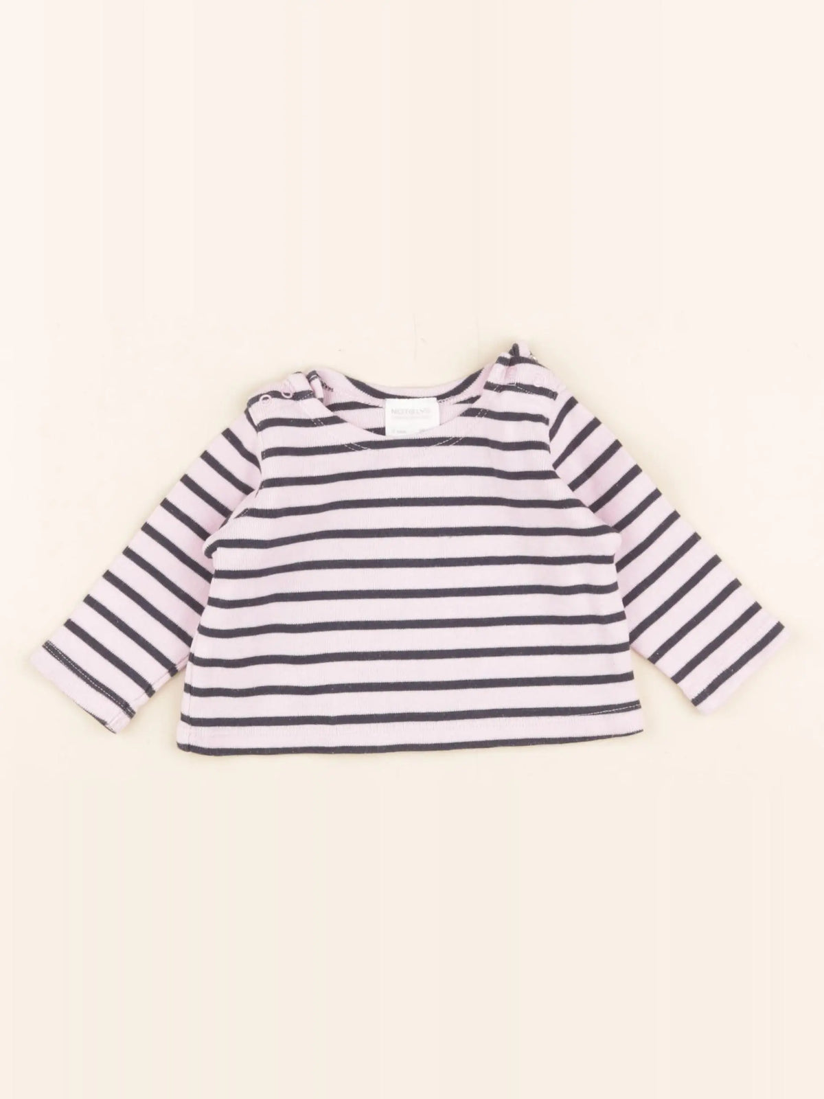 Natalys - tee-shirt rose - 3 mois
