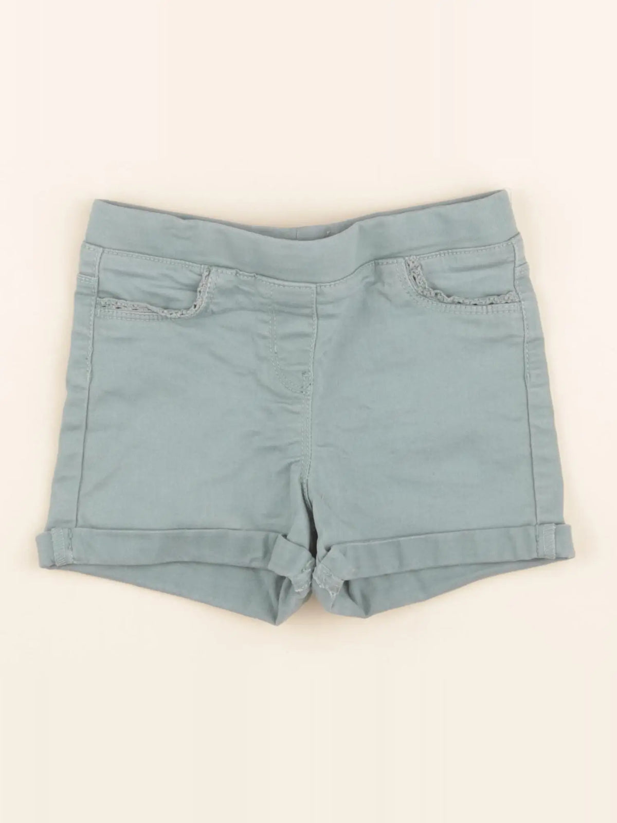 Vertbaudet - short vert - 6 ans